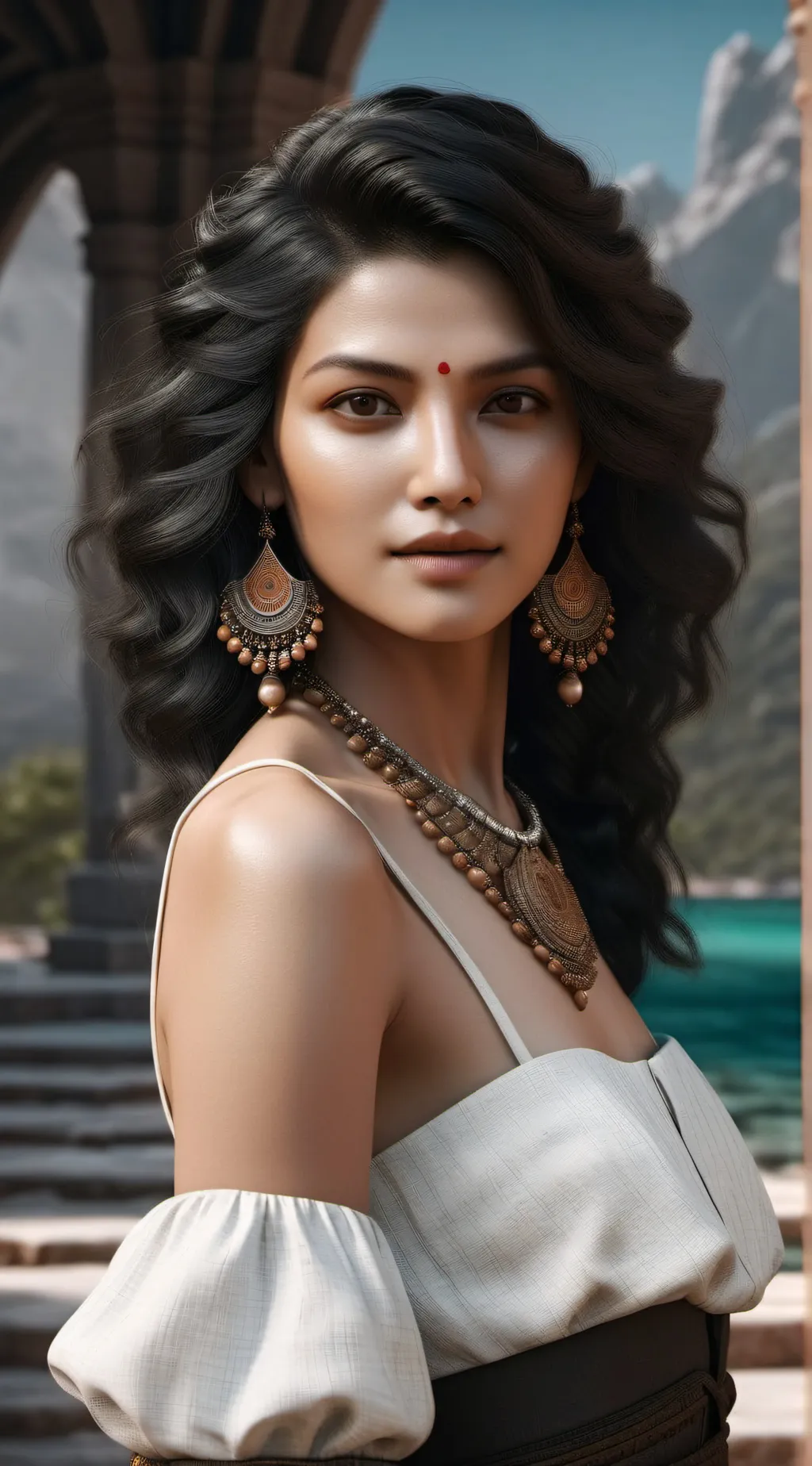 ai character: Maddy background