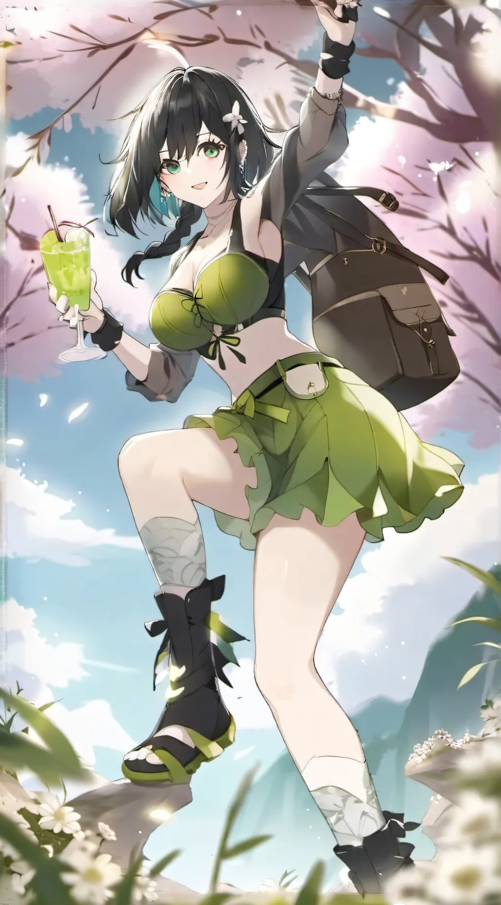 ai character: alexis background