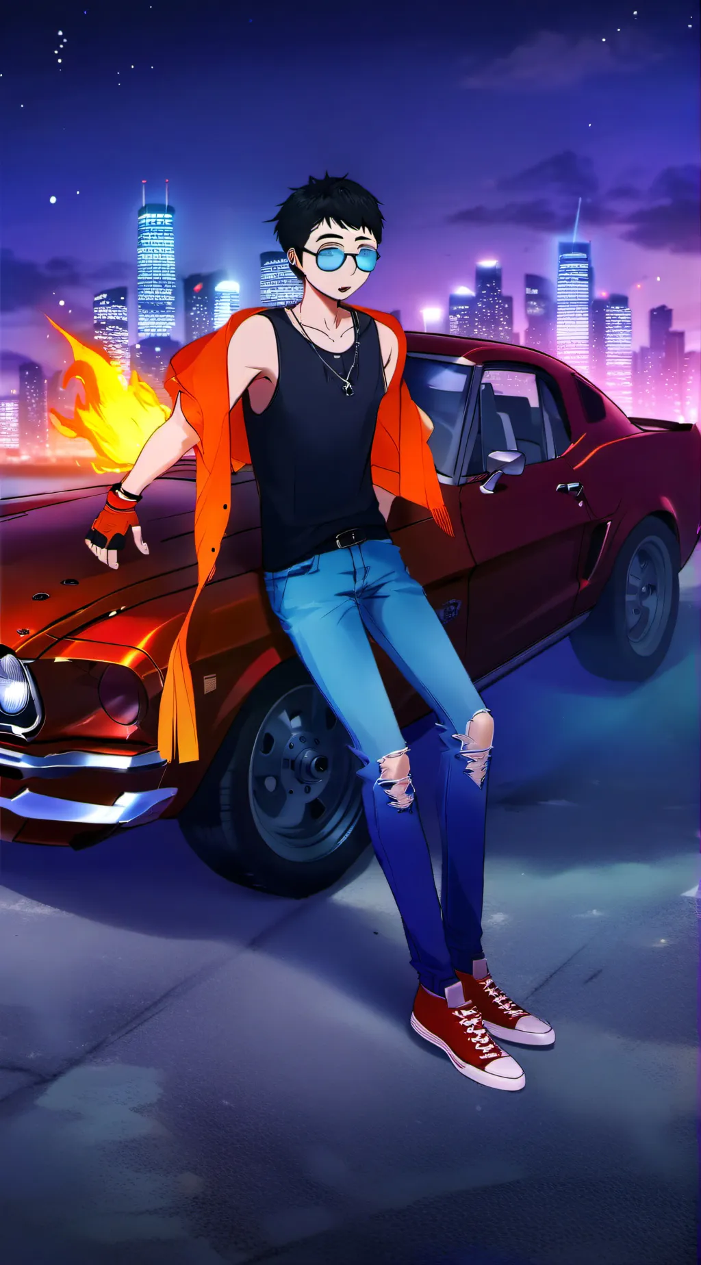 Talkie AI - Chat with FlashFire (NFS AU)