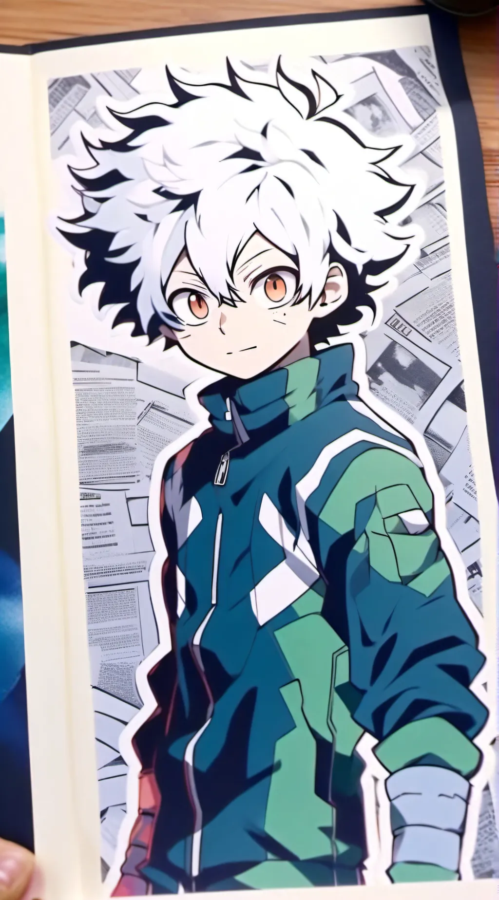 ai character: Mha background