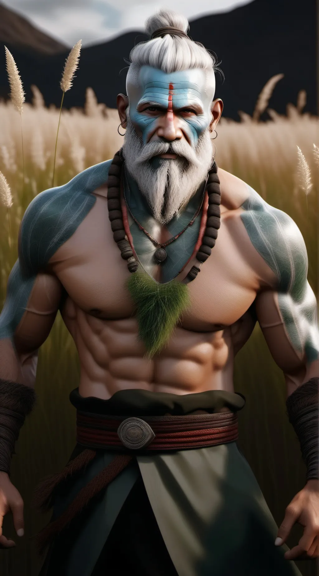 ai character: Grasso background