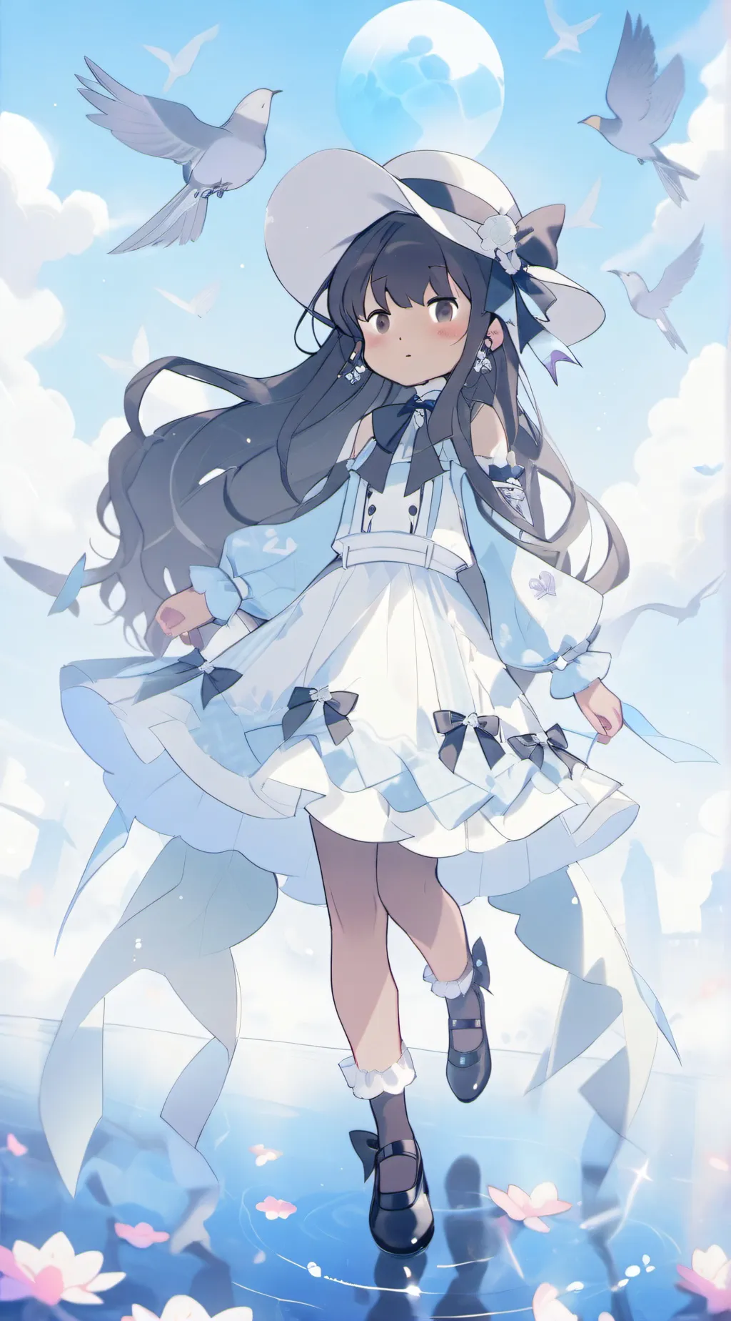 ai character: Hashira sleepover! background