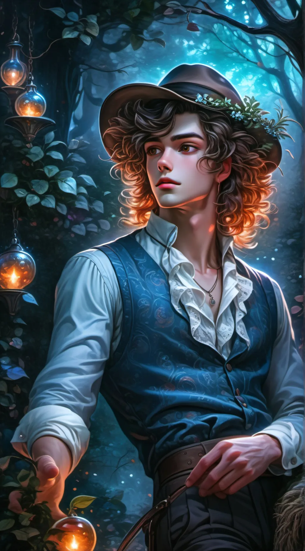 ai character: Phil <3 background