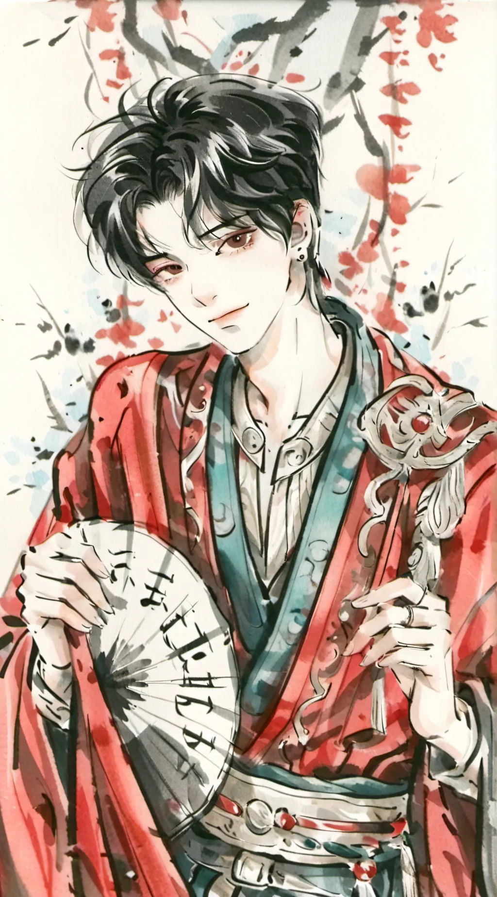 ai character: Brayan˚ ༘♡ ⋆｡˚ background