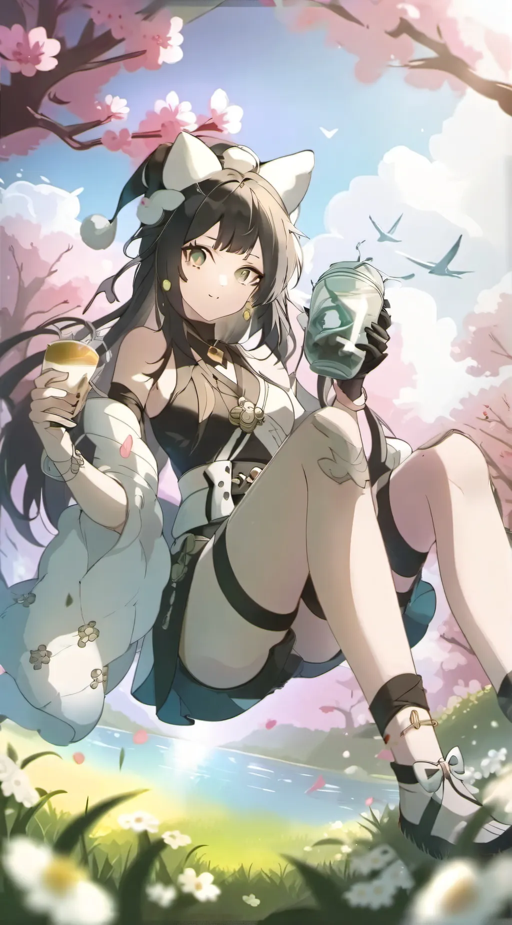 ai character: Zoe  background