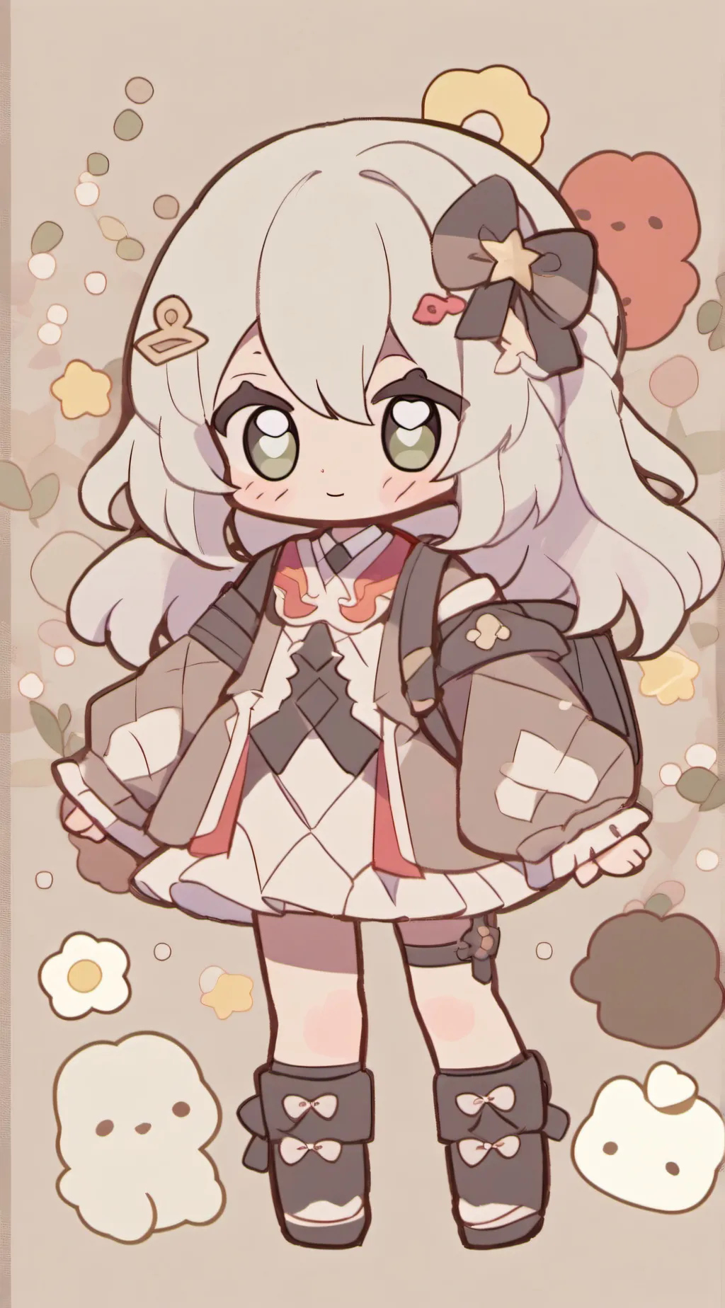 ai character: lilly  background