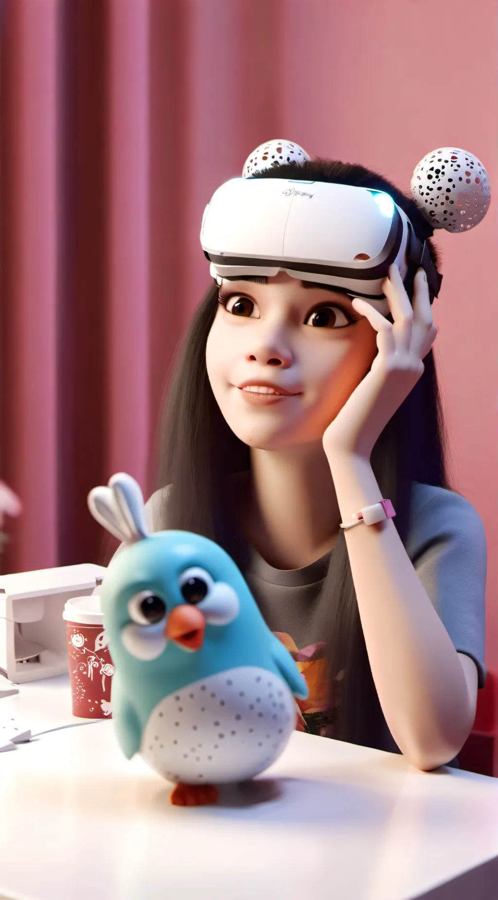 ai character: Lizzy background