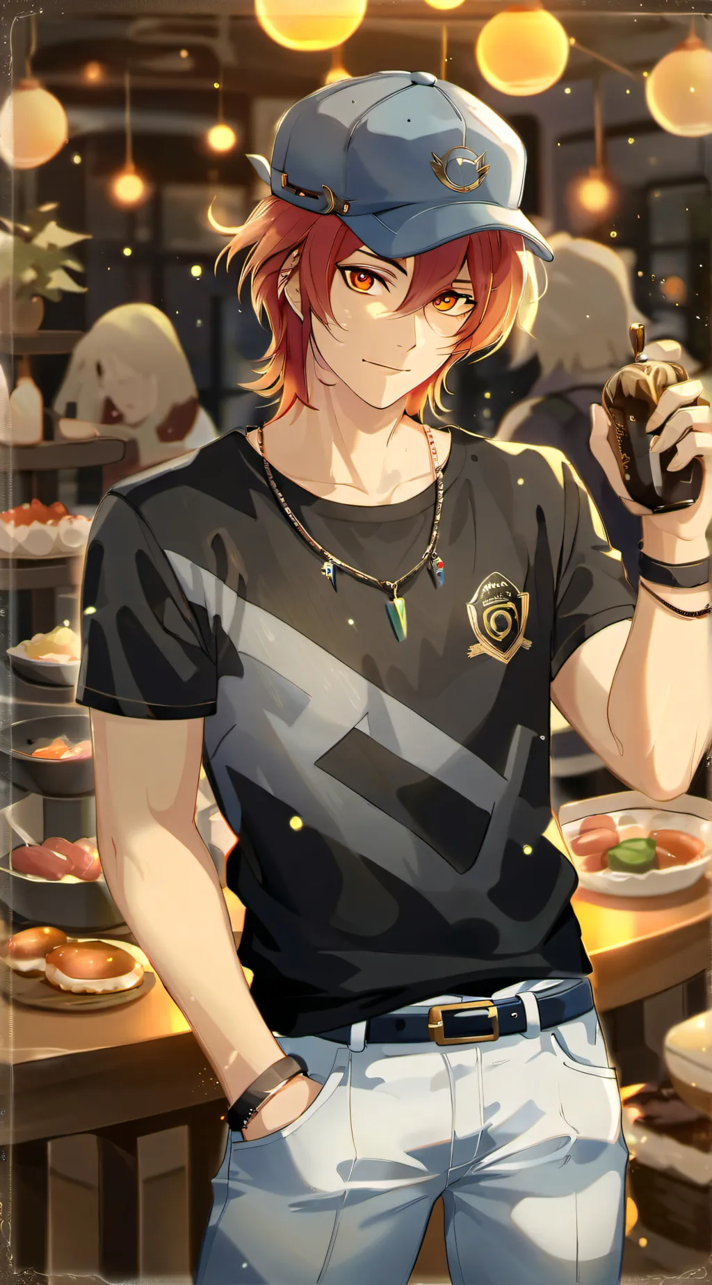 ai character: Max background