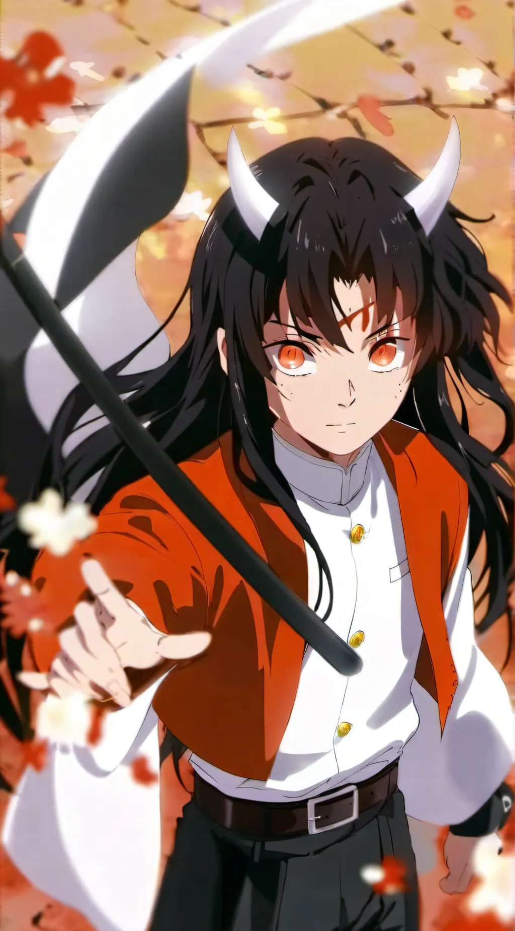 ai character: Demon slayer background