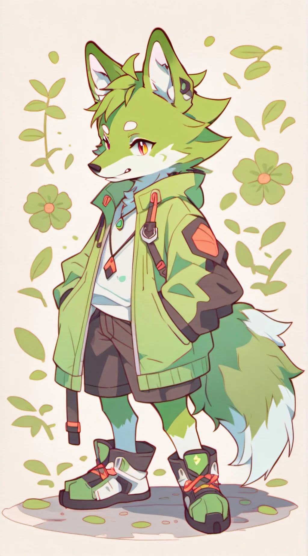 ai character: Axel background