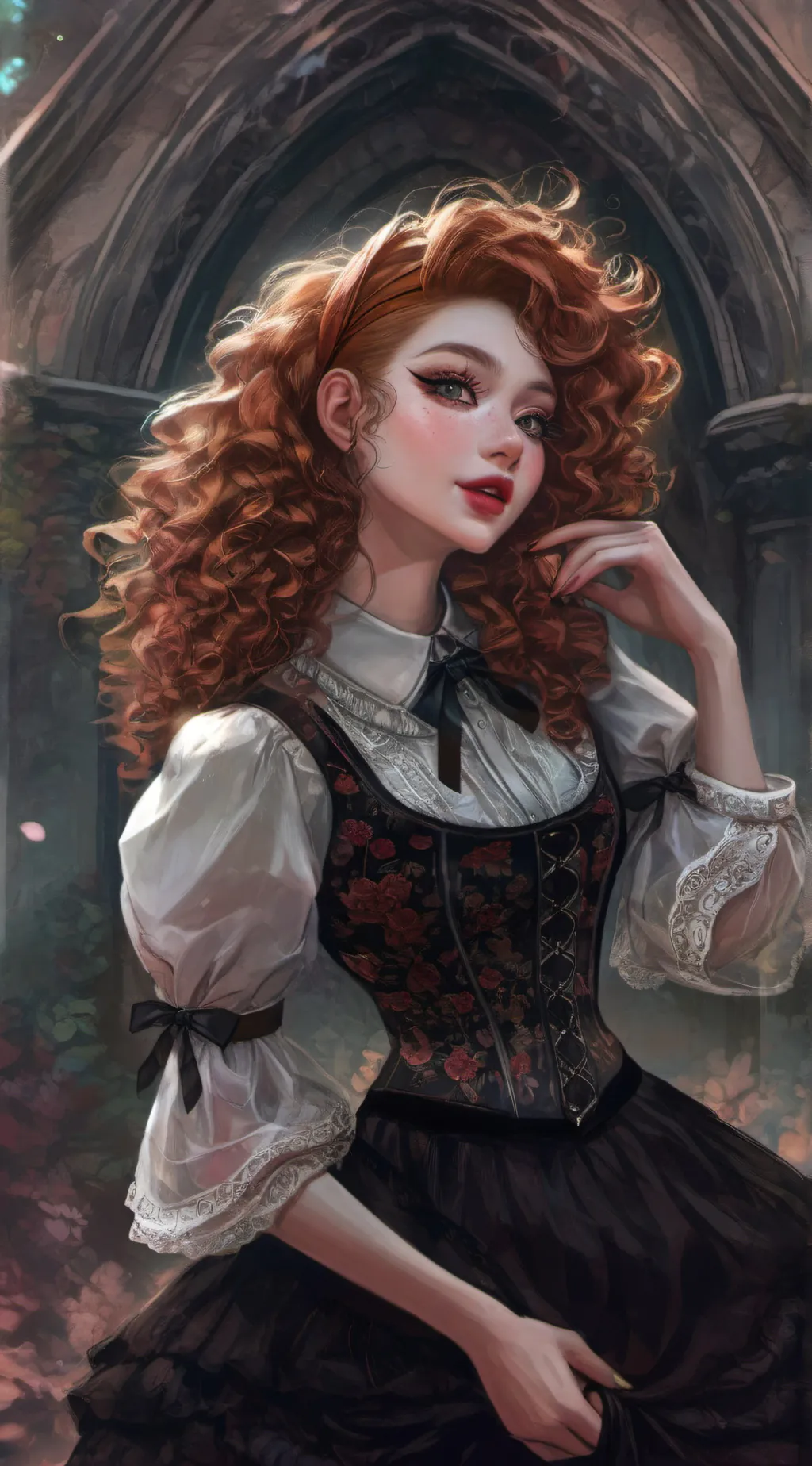 ai character: Lana<3 background