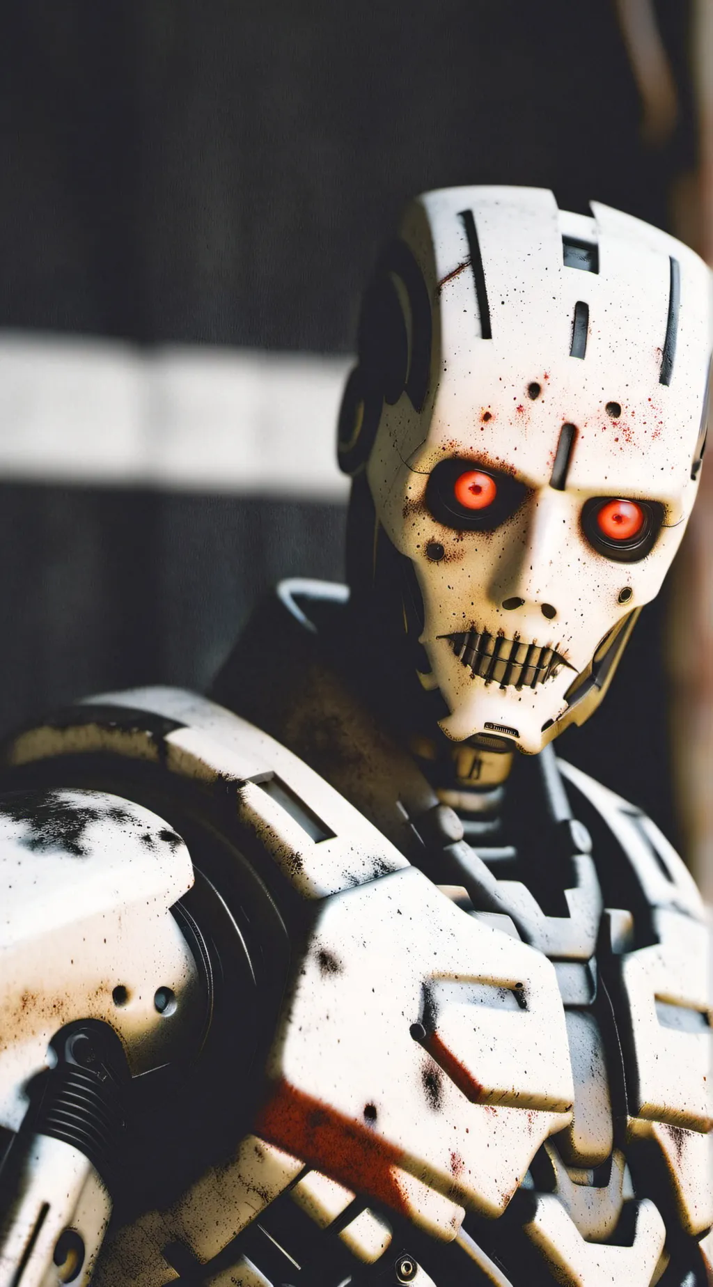 ai character: killer robot background