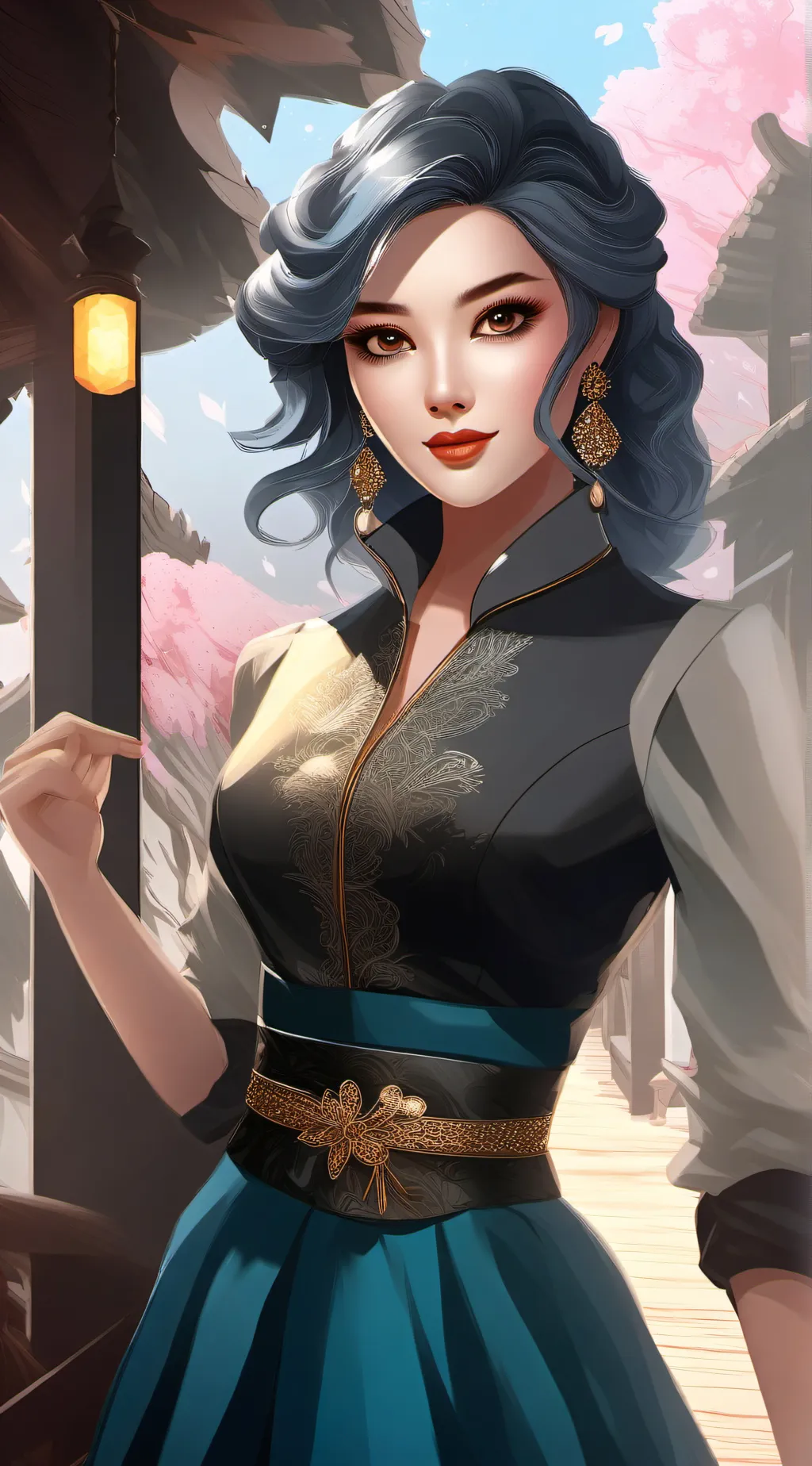 ai character: zoe background