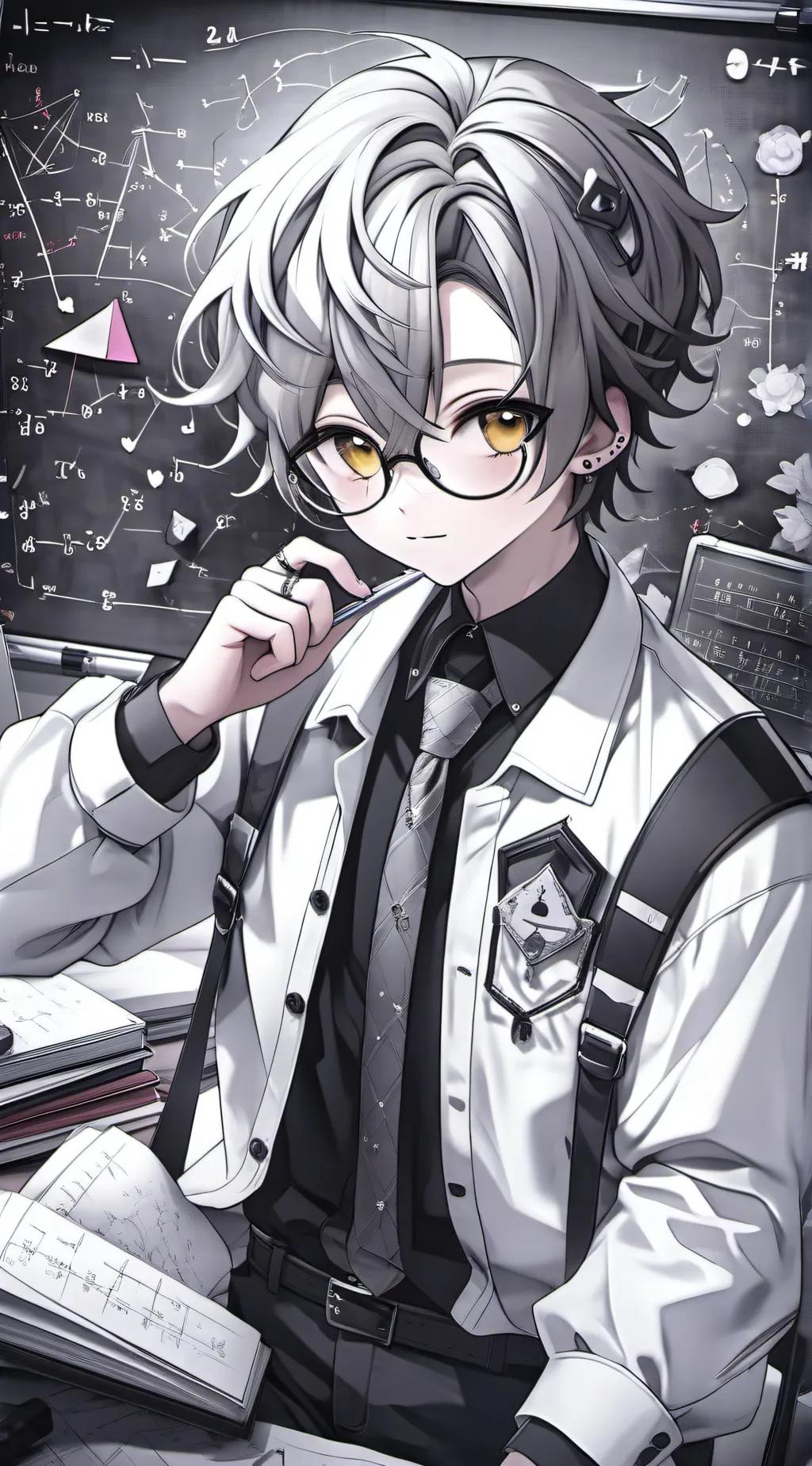 ai character: Teacher background