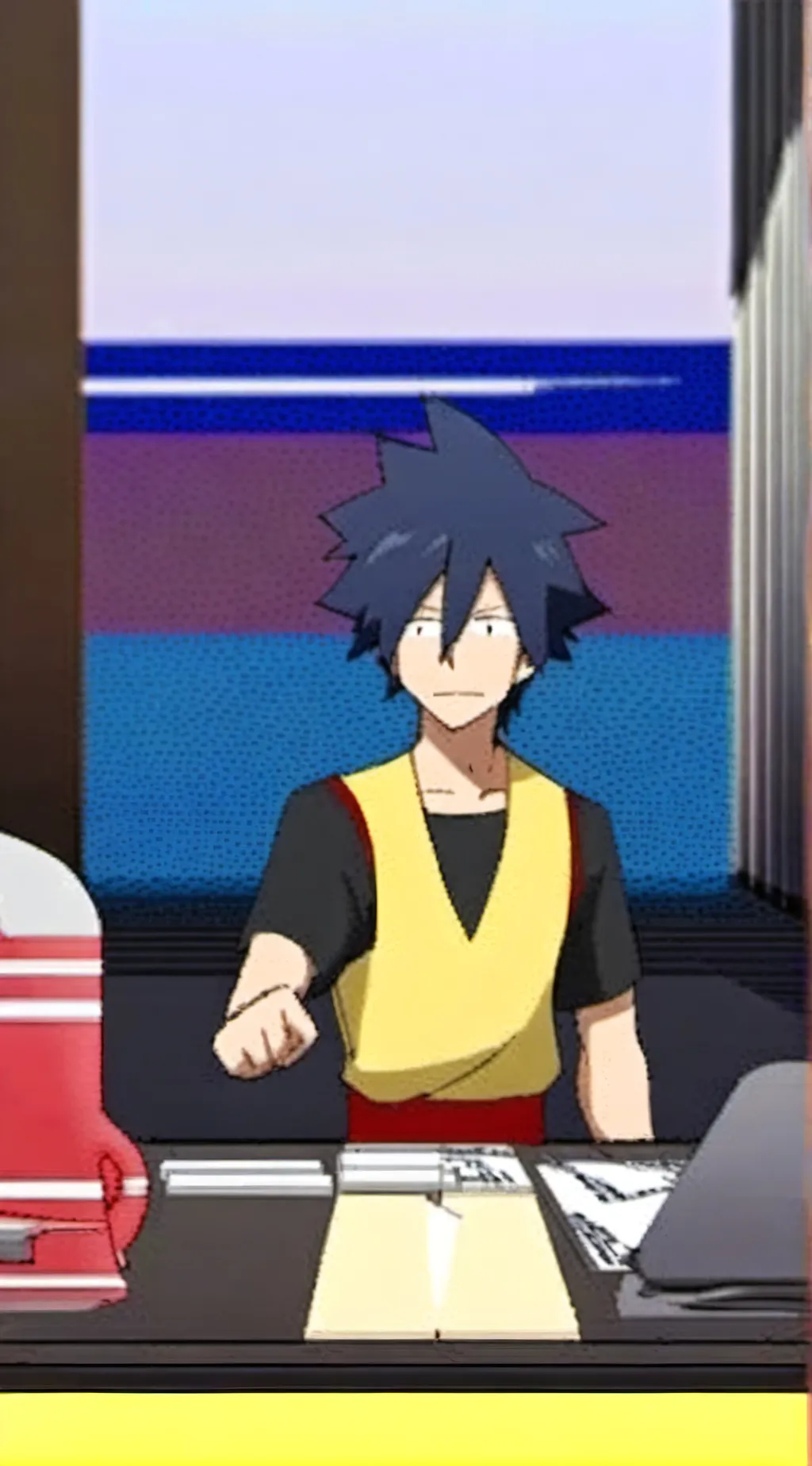 ai character: class 1A background