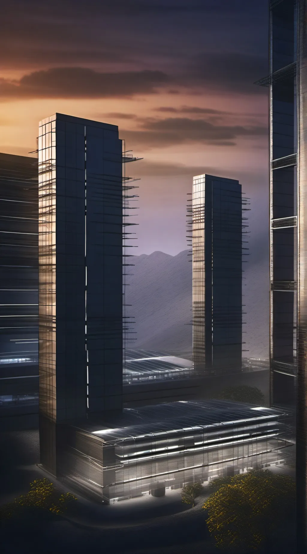 ai character: Company New Dawn☆ background