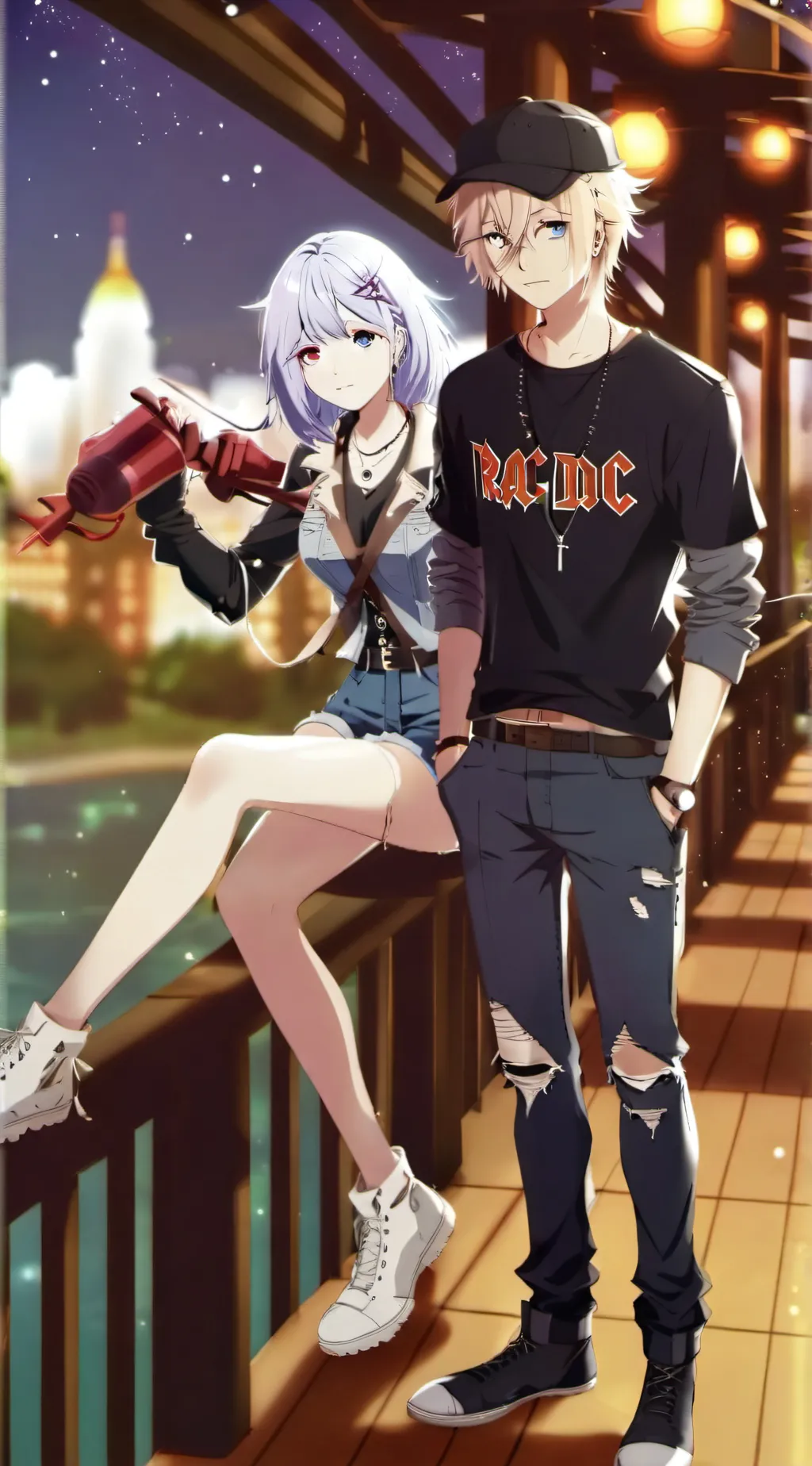 ai character: Jax background