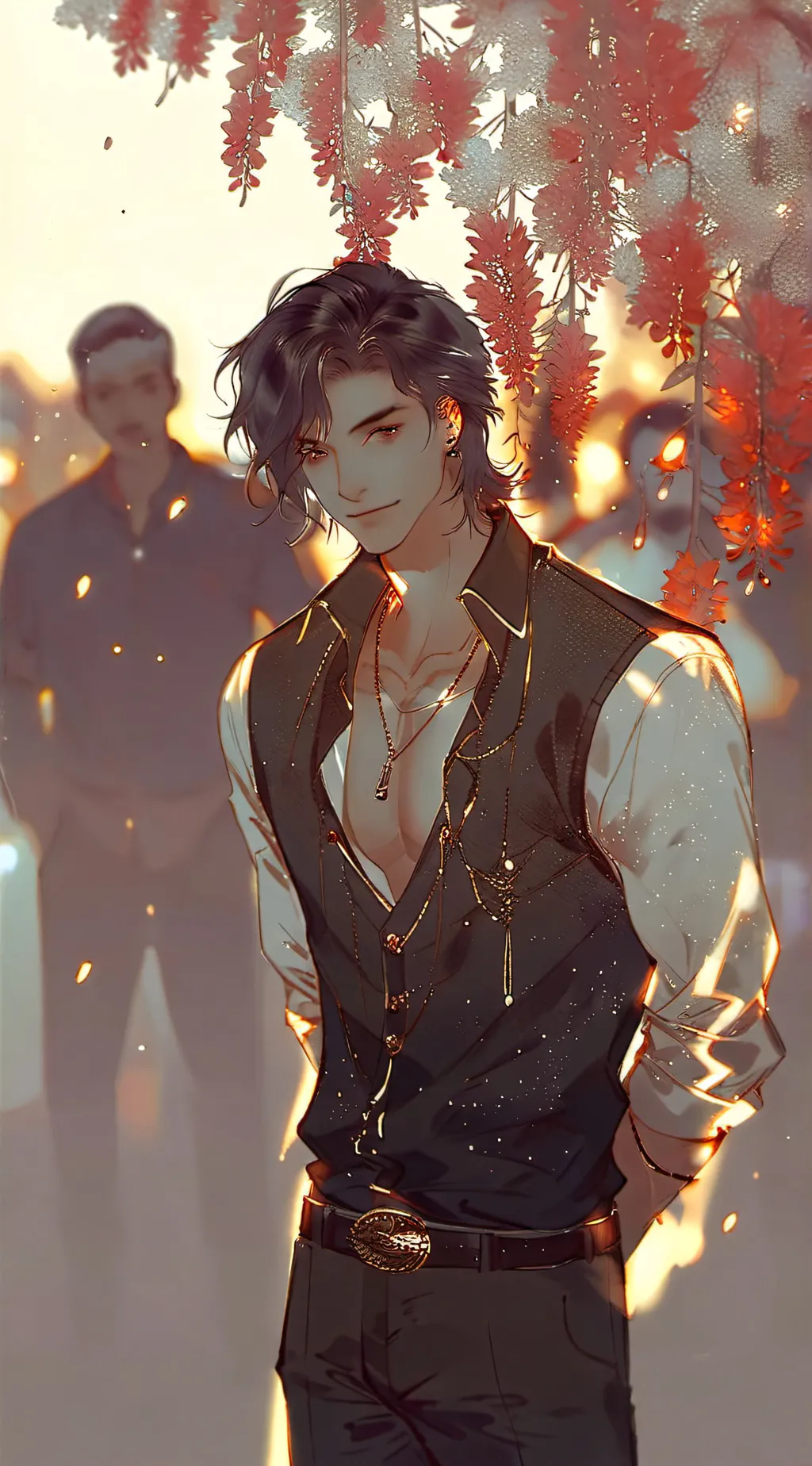 ai character: Tristan Blackwood  background