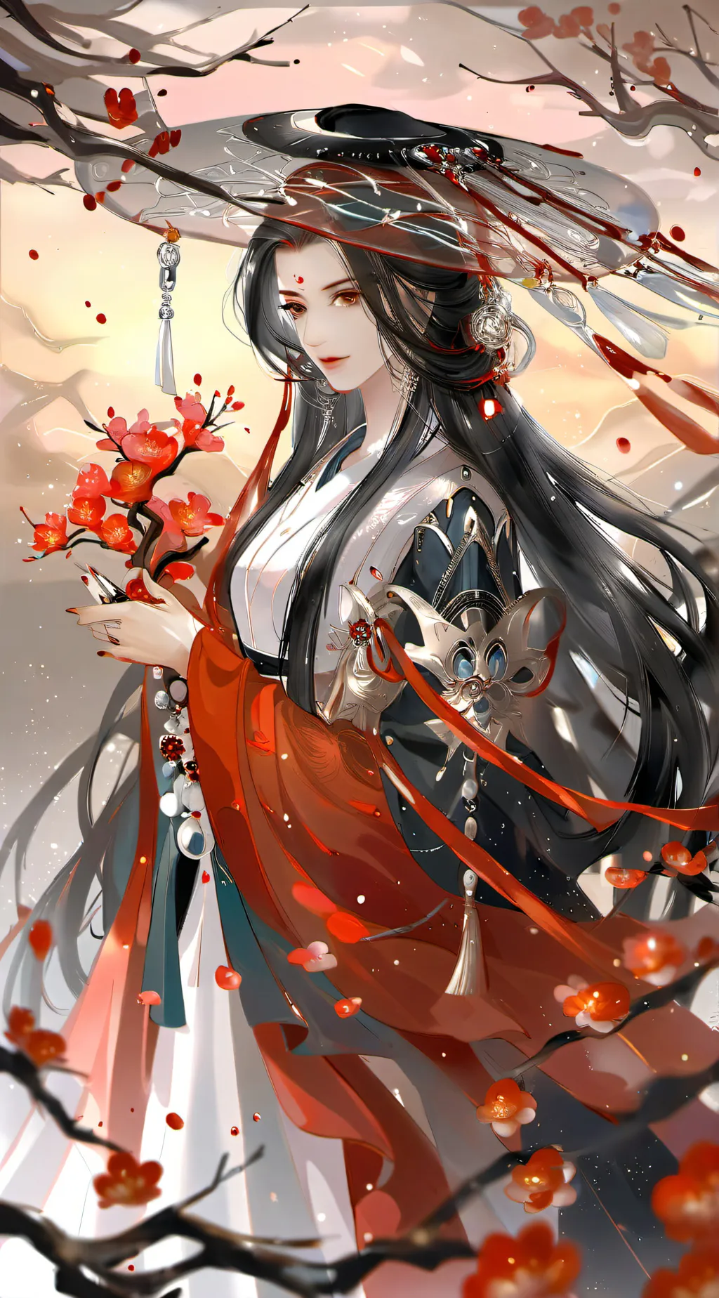 ai character: Lucfier  background