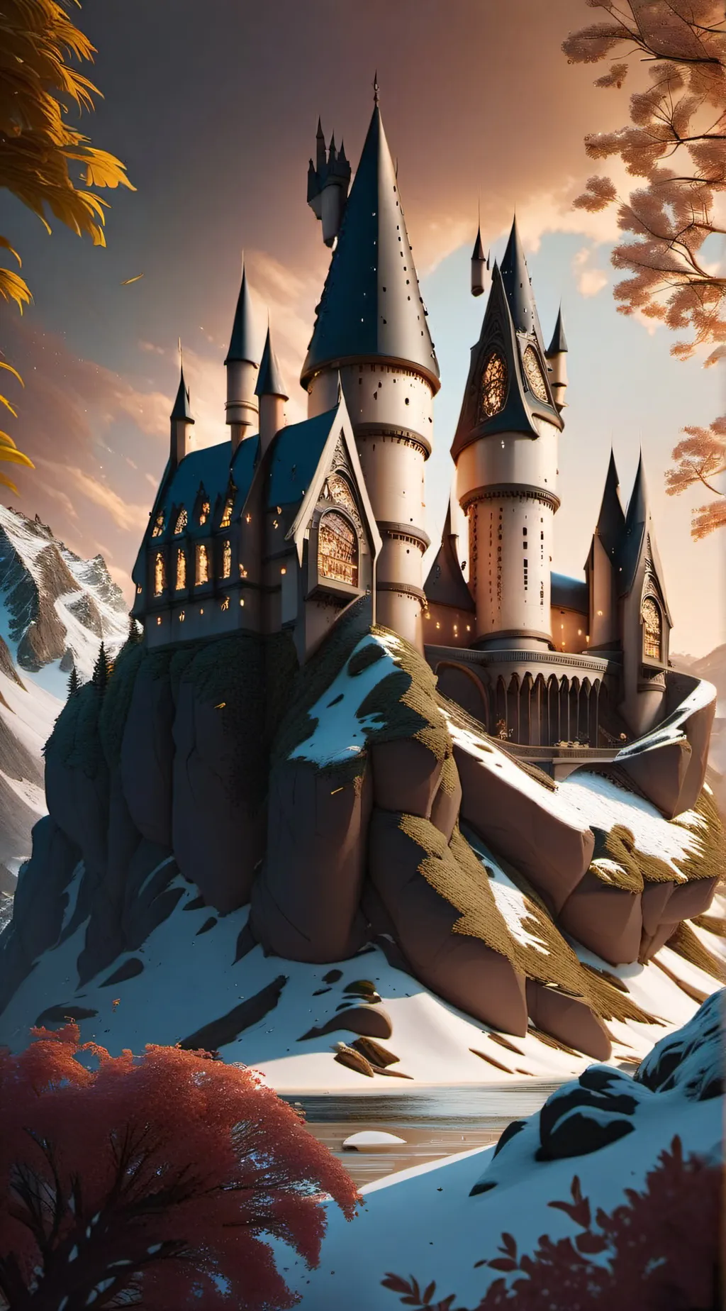 ai character: ☆~•hogwarts•~☆ background