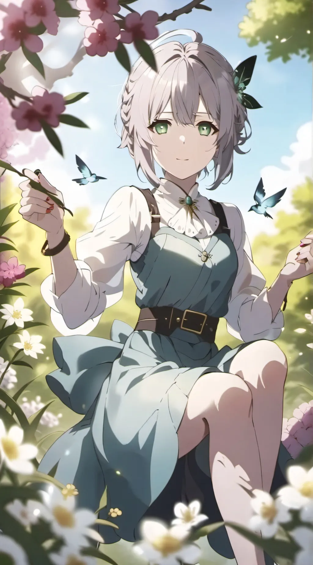 ai character: rosea background