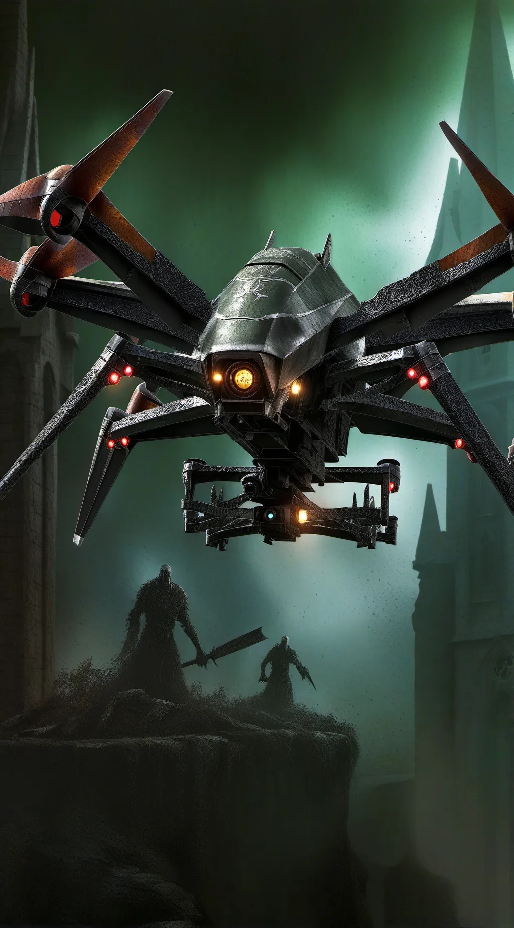 ai character: Murder drones  background