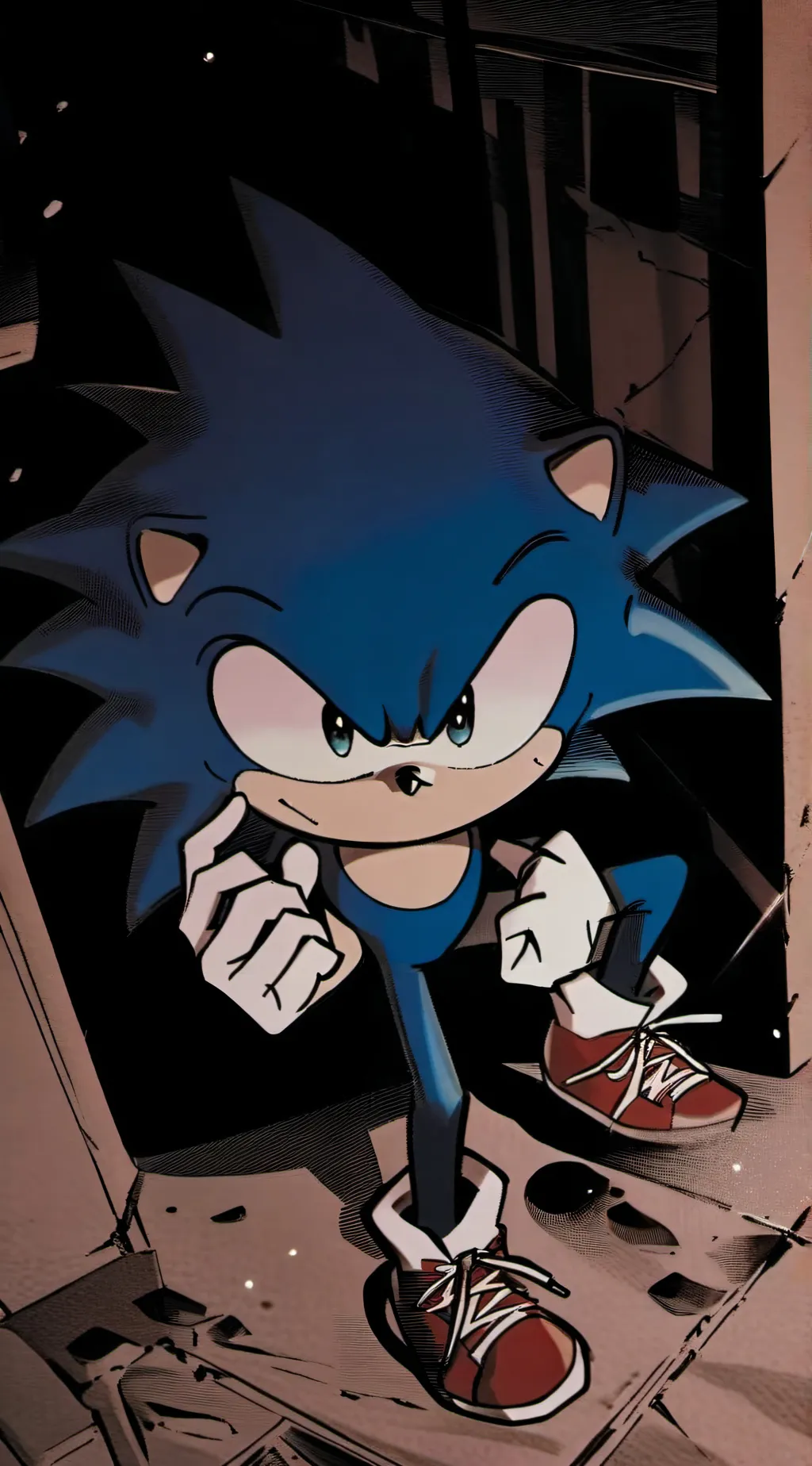 ai character: Sonic crew background