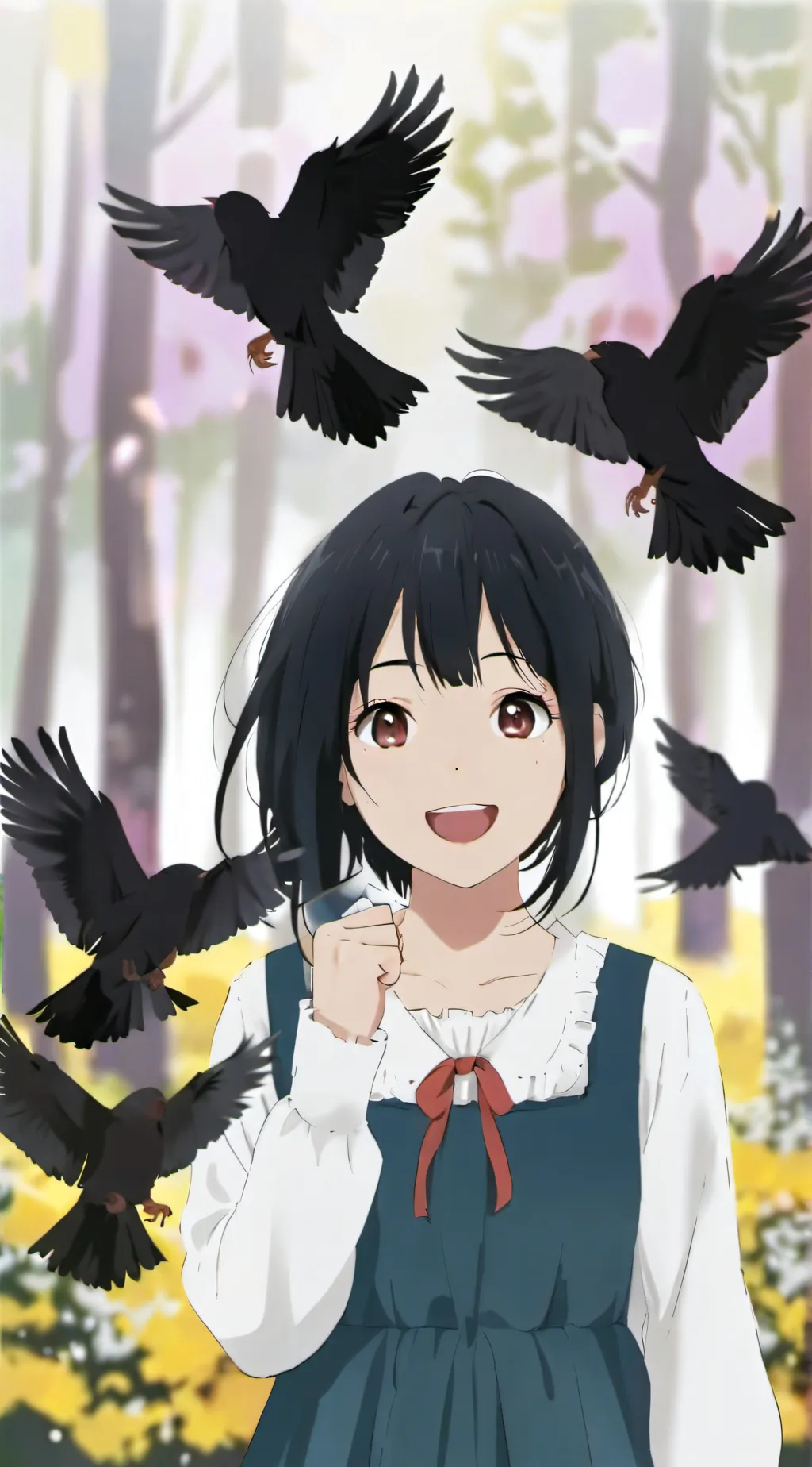 ai character: Lily background