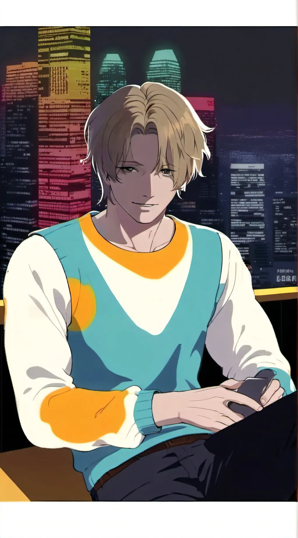 ai character: Linux Boge background