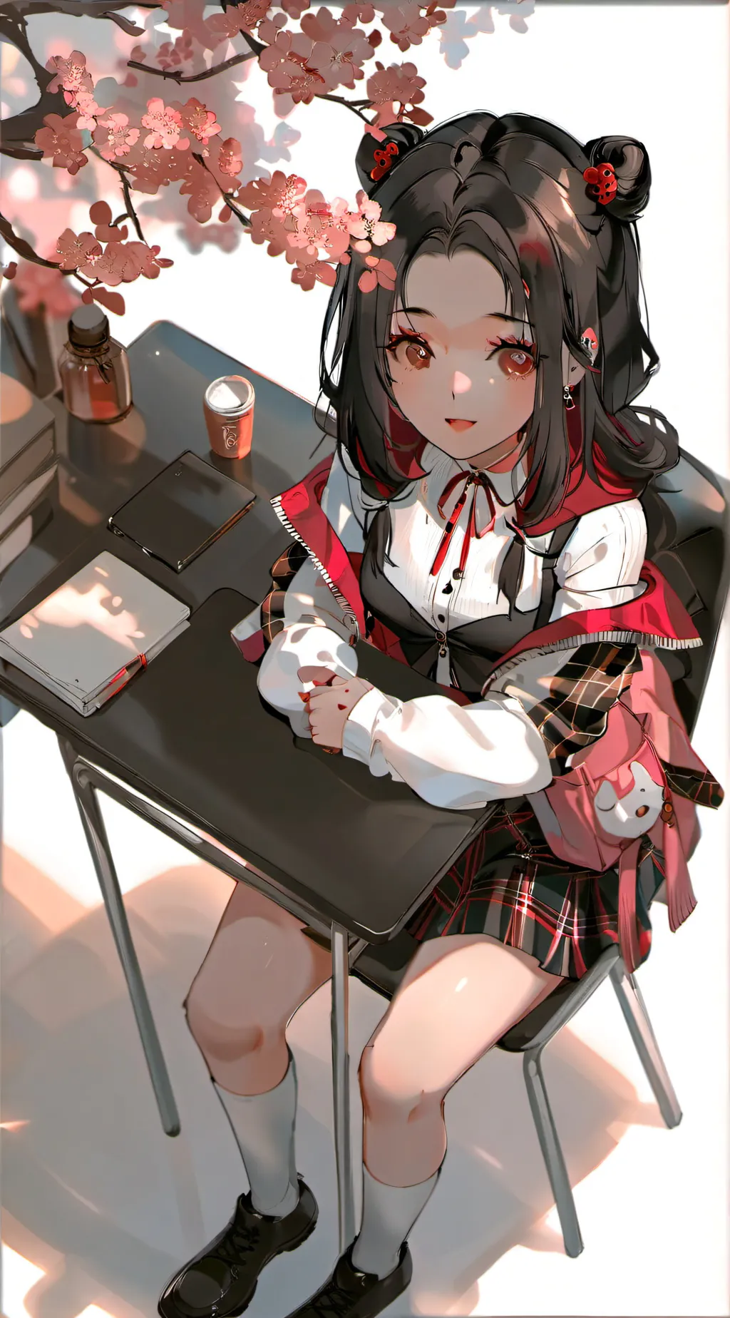 ai character: emily background