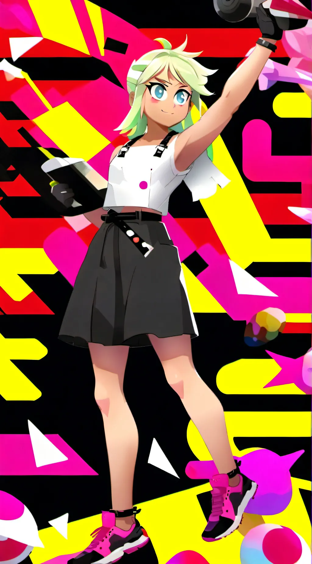 ai character: Mandy(Brawl Stars) background