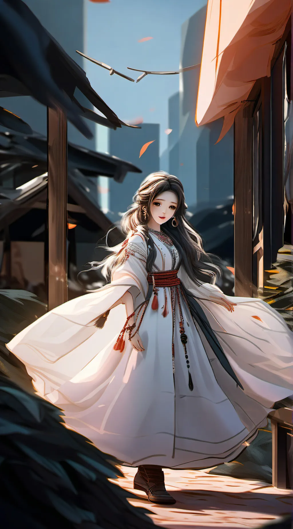 ai character: Melissa  background