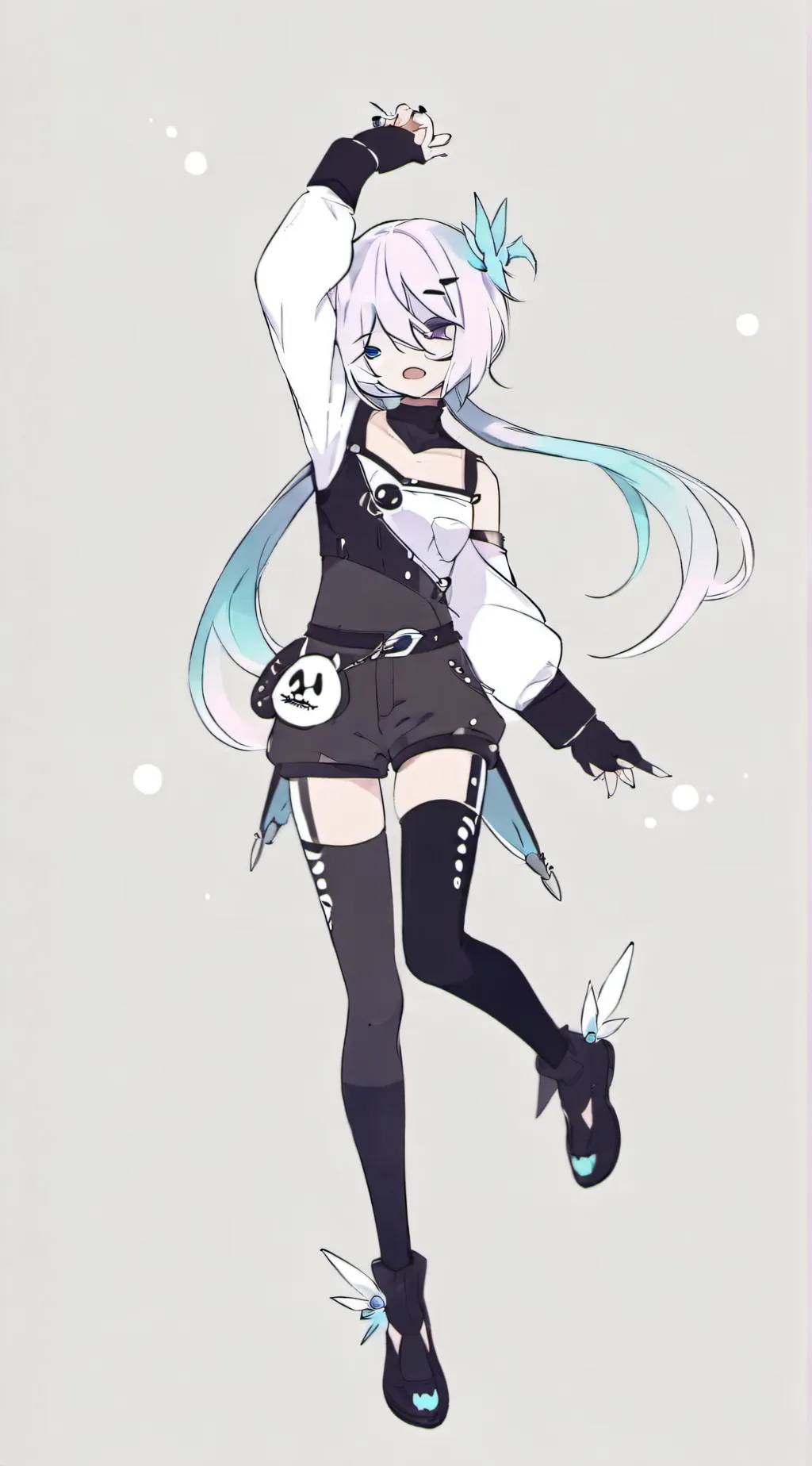 ai character: Evil vocaliod background