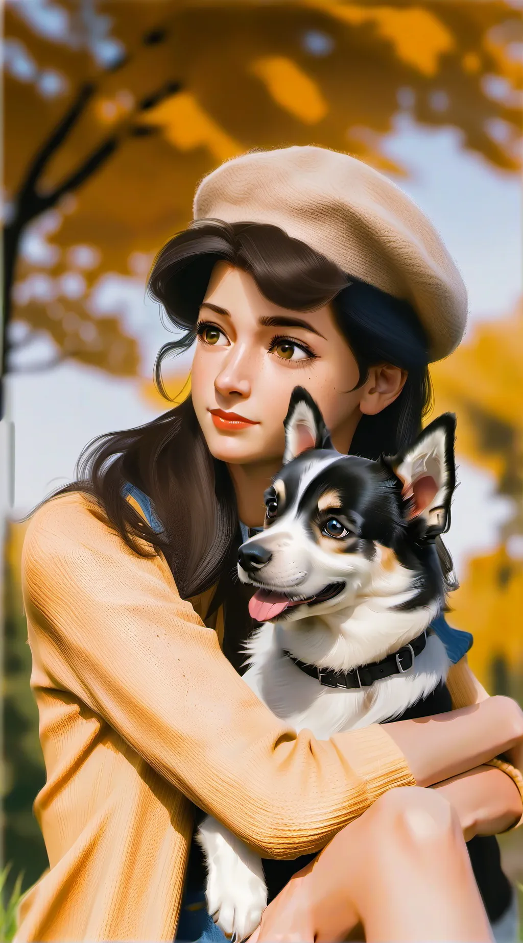 ai character: Plain Jane background