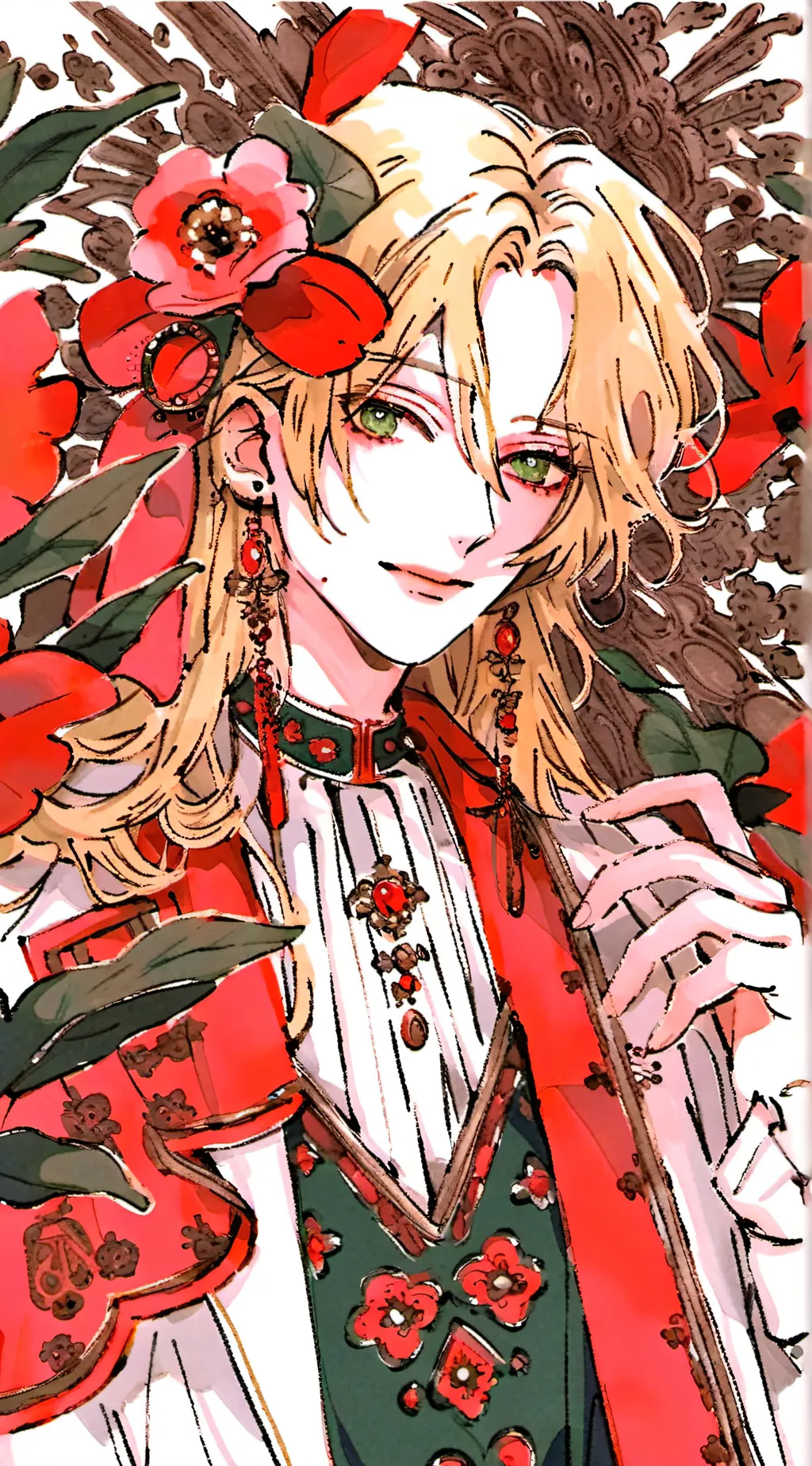 ai character: wanna be yours 🖤 background