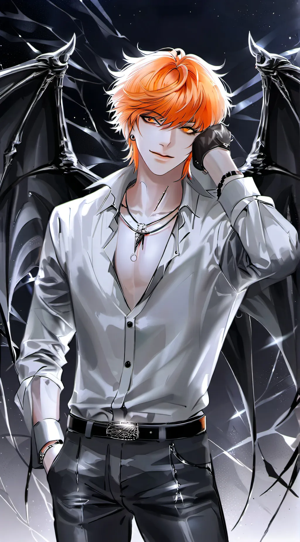 ai character: Skylar ✝ background