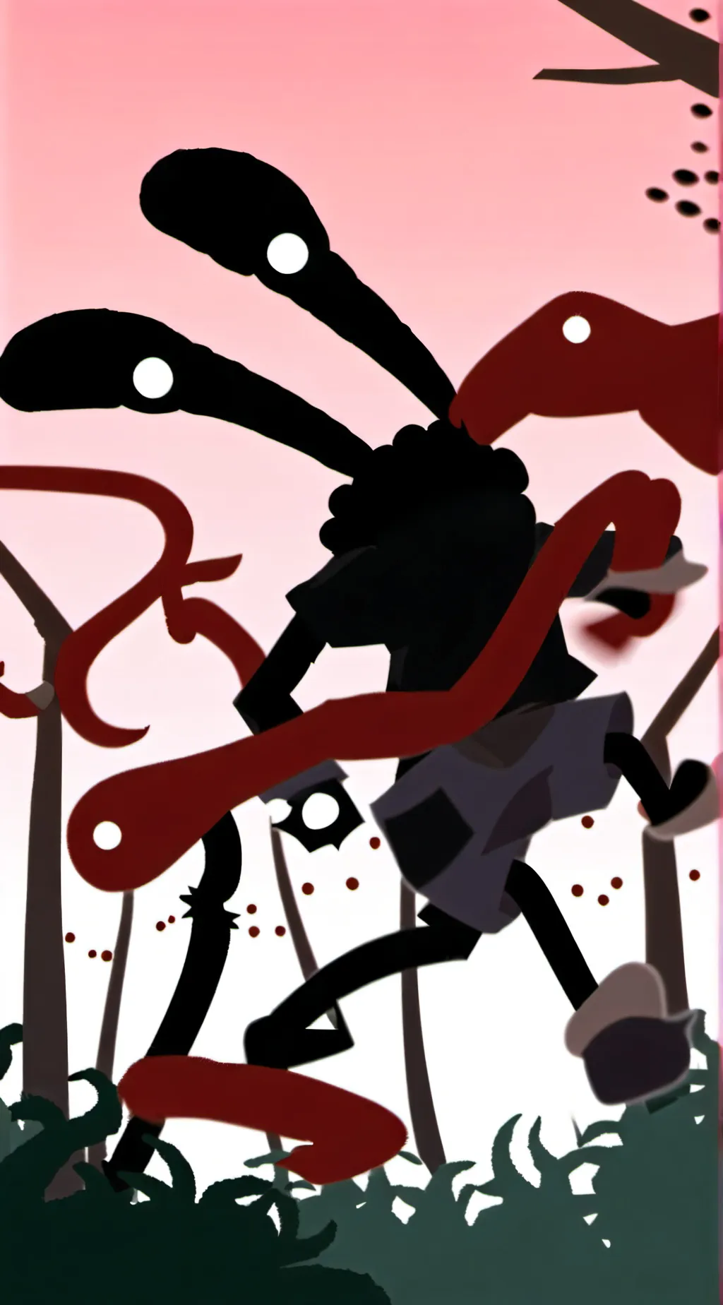 ai character: How Olice met background