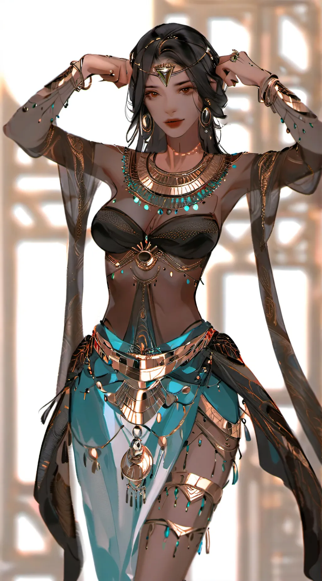 ai character: Azkari Zaharath background