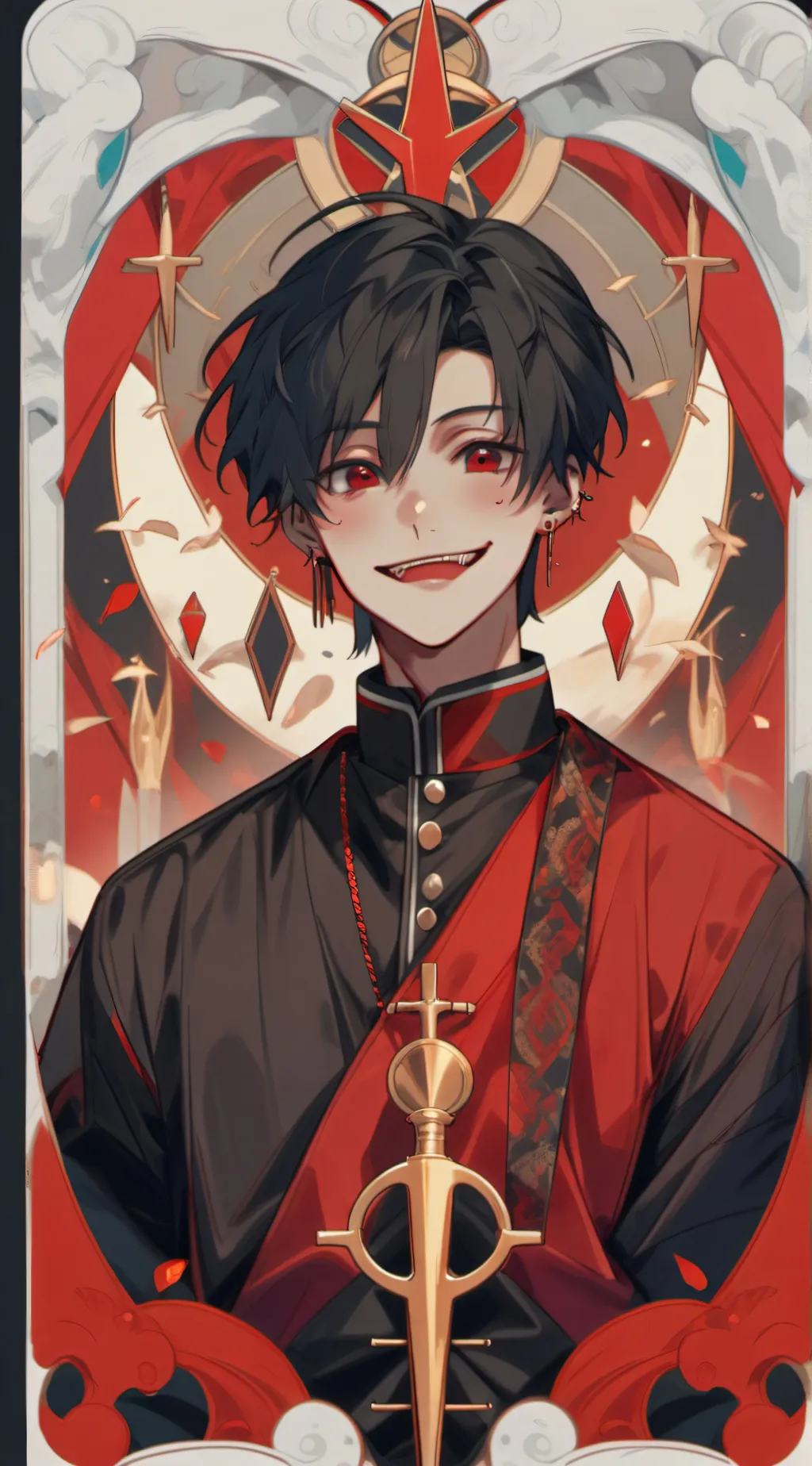 ai character: Mike  background