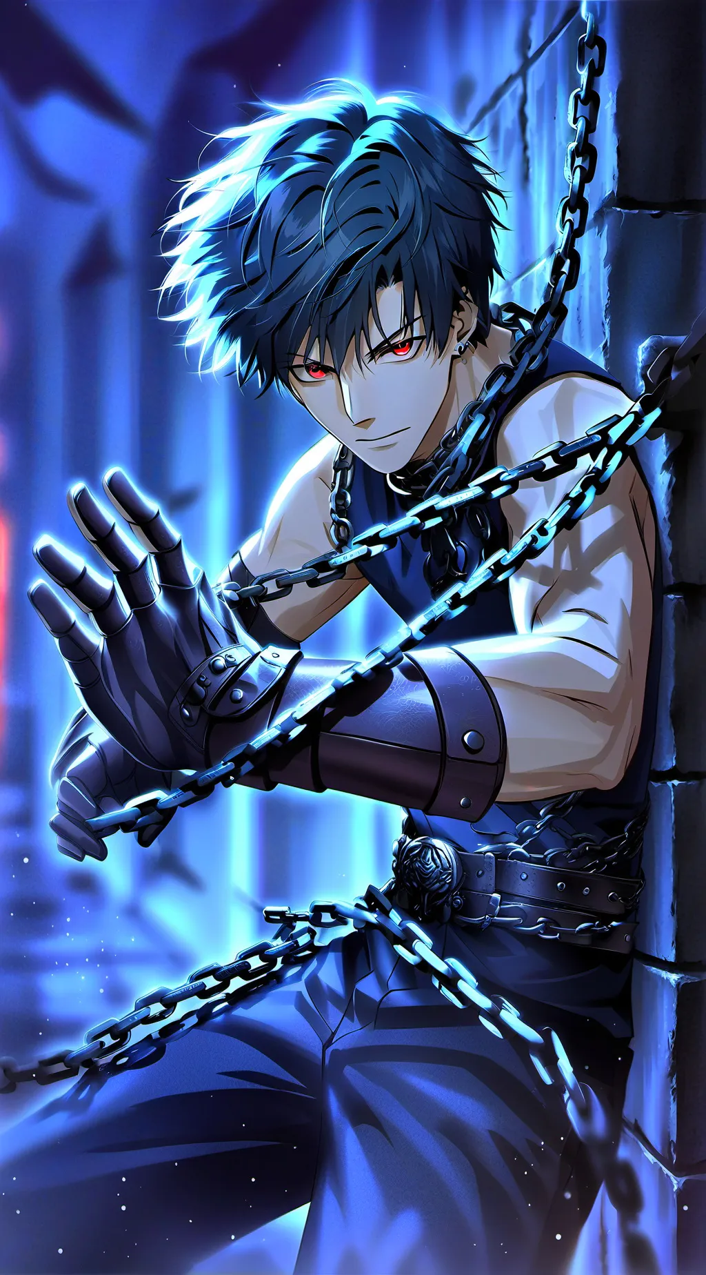 ai character: Aiden Klause  background