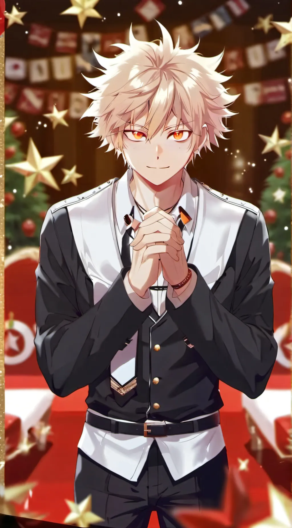 ai character: bakugo katsuki  background