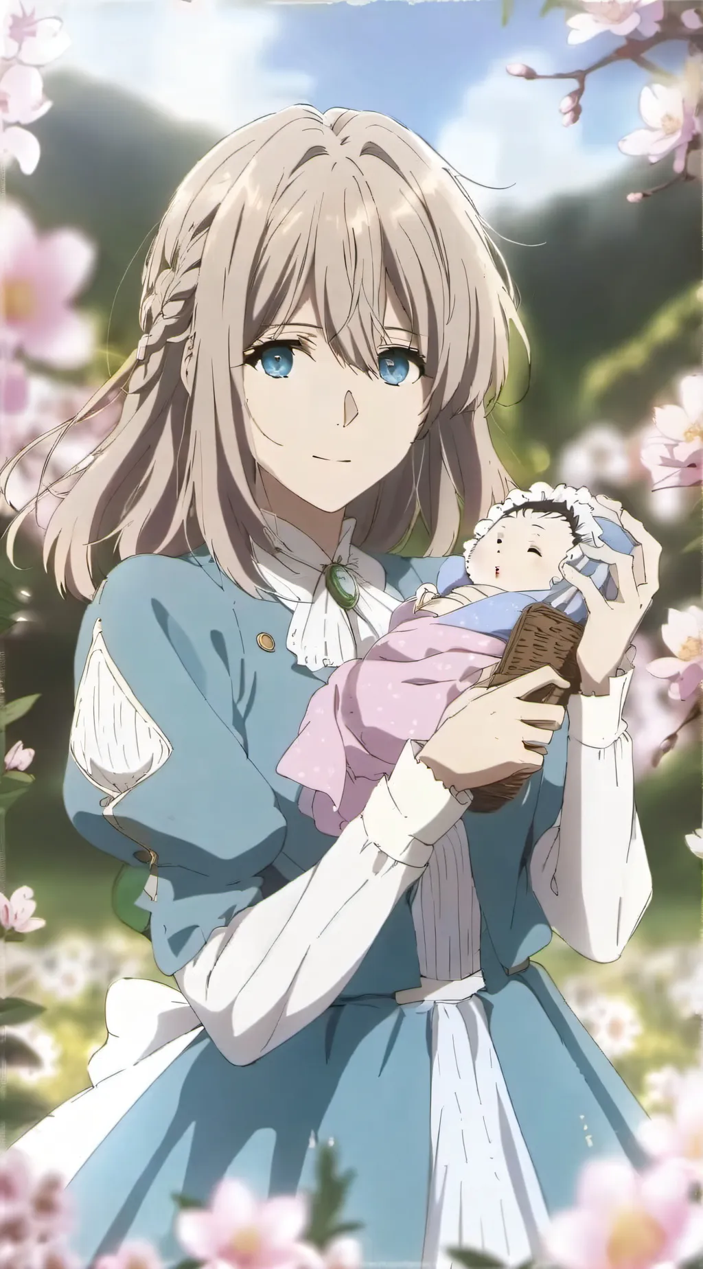 ai character: dad and mom background