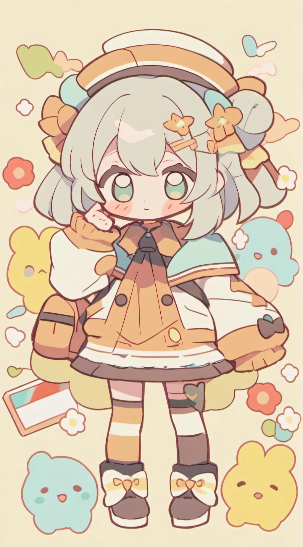 ai character: HH Trip to Zoo! background