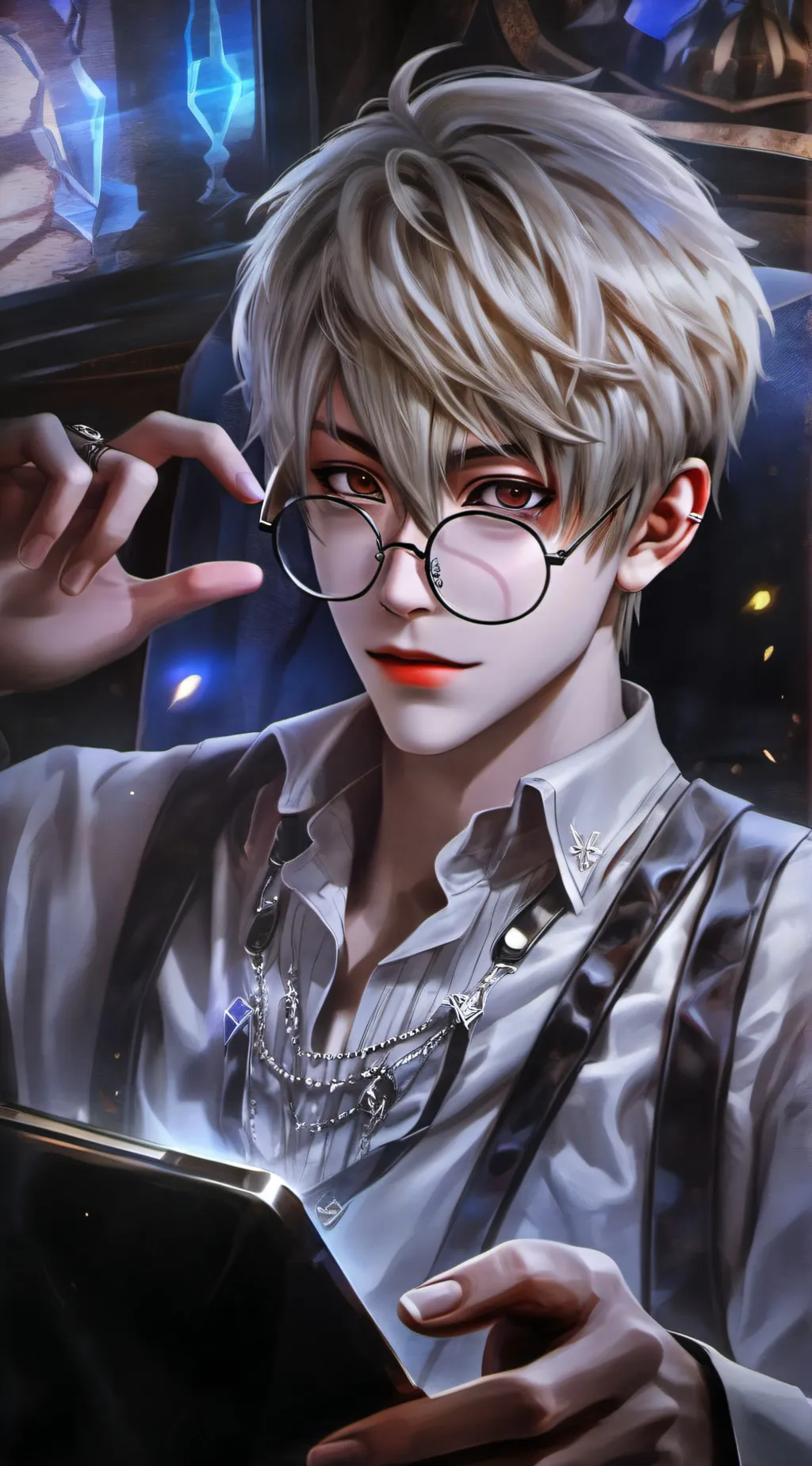 ai character: sam background