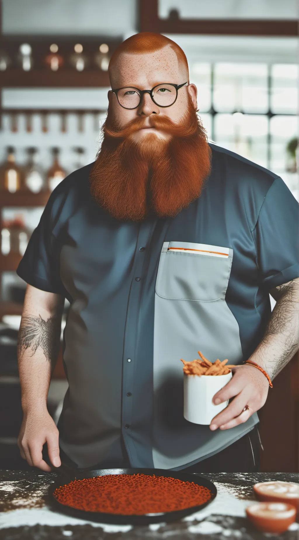 ai character: CaseOH background