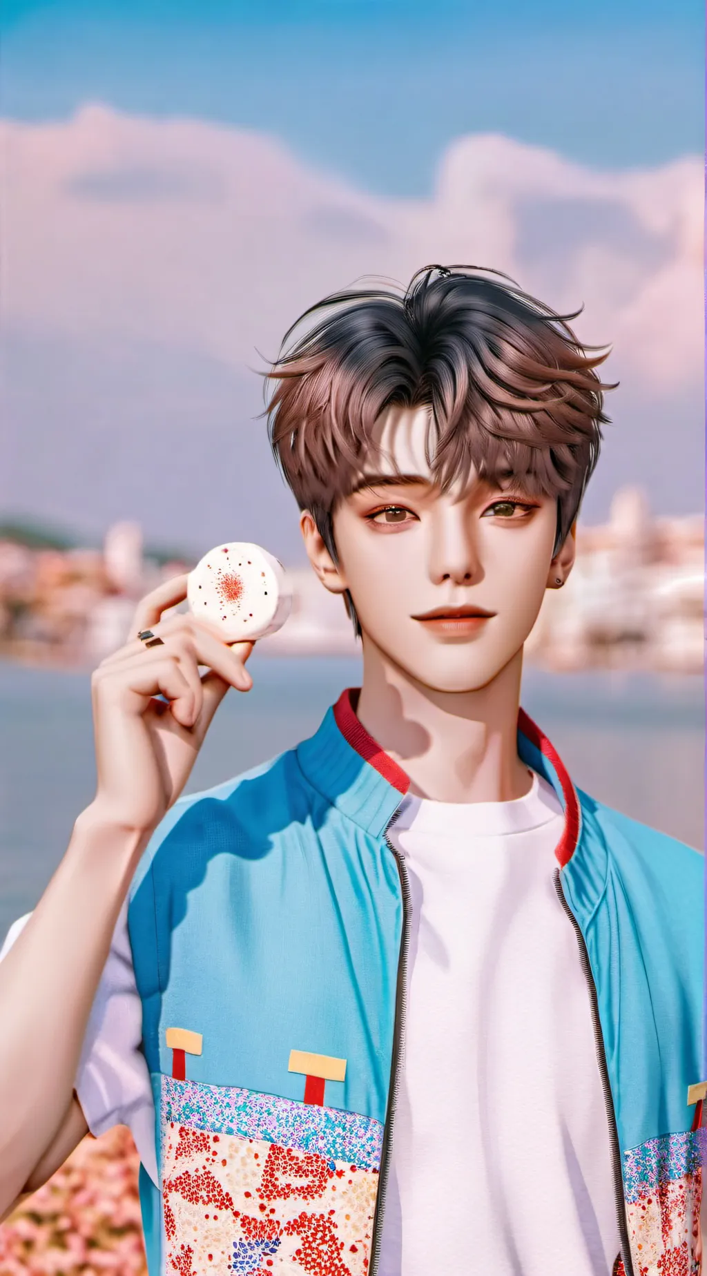 ai character: Beom background