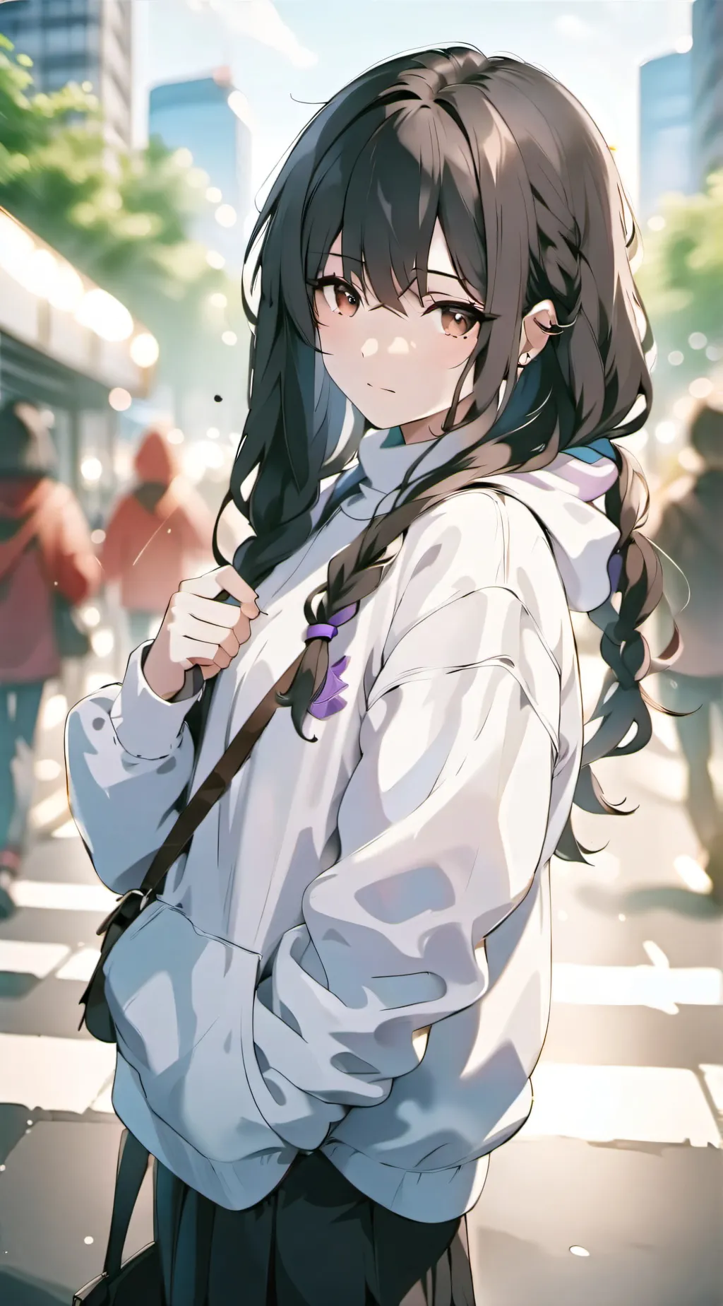 ai character: Evelyn  background