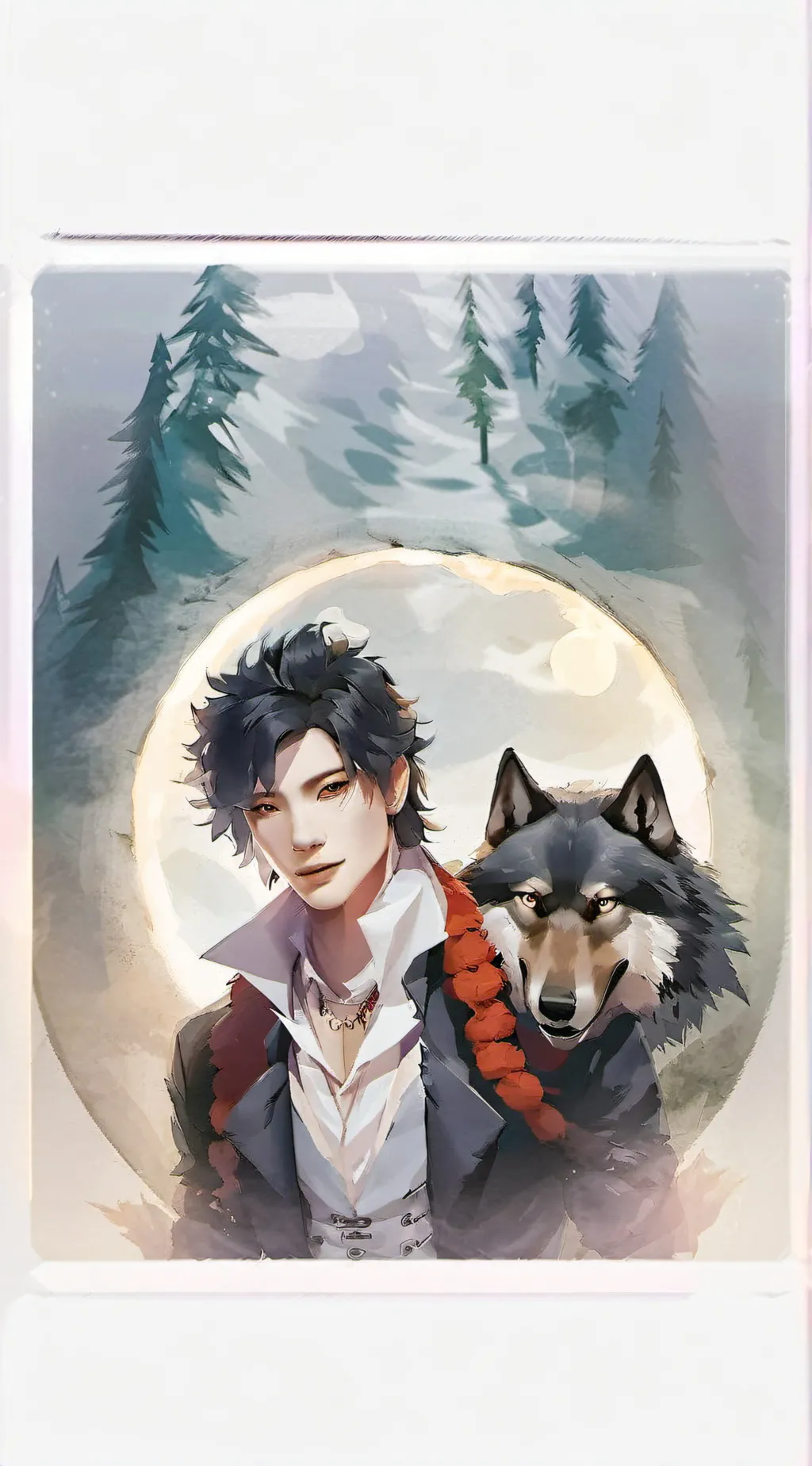 ai character: Werewolf tamer background