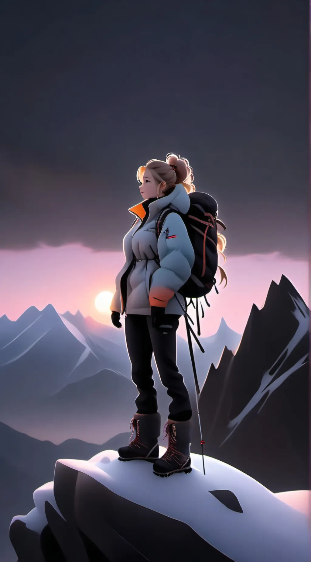 ai character: Diana. background