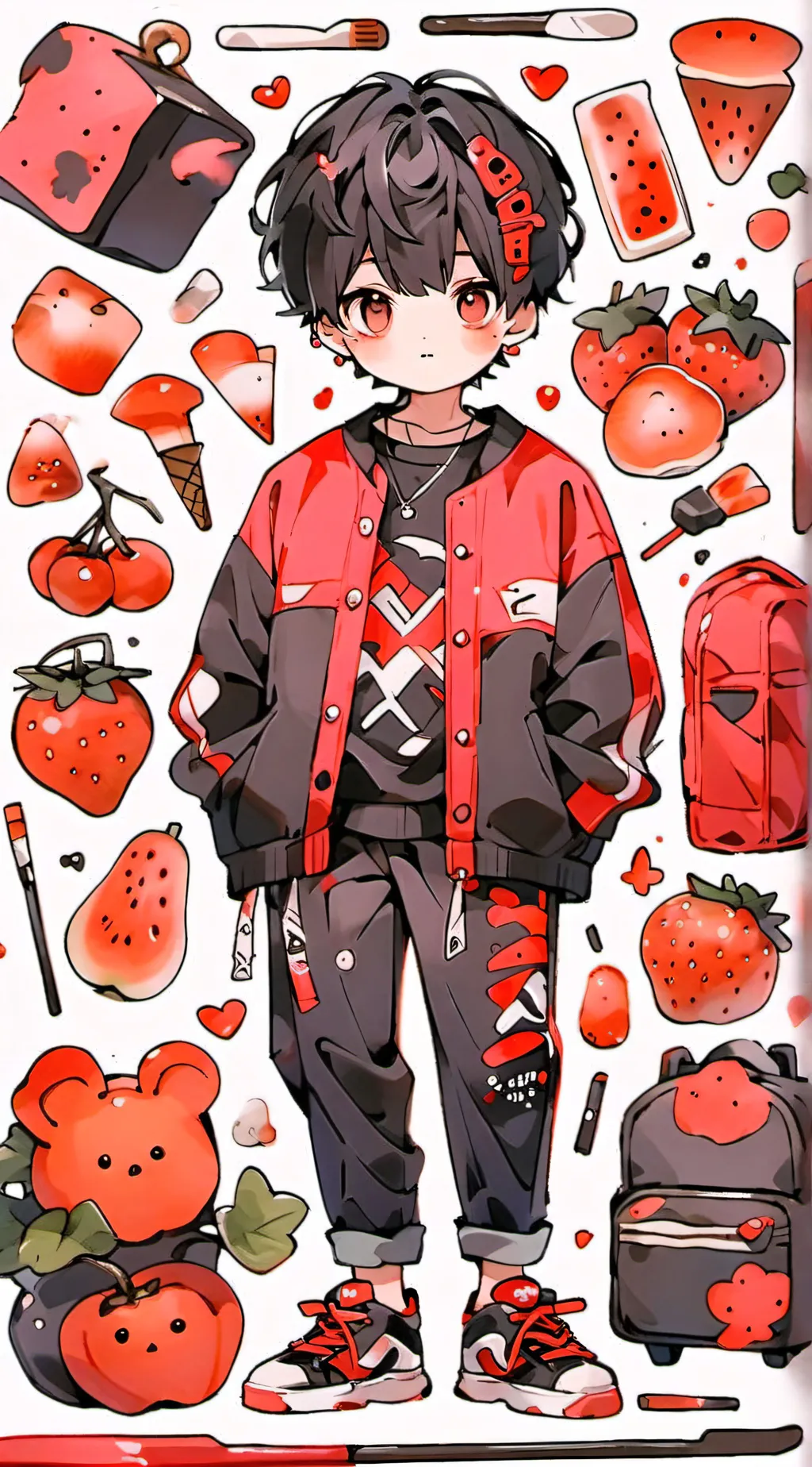 ai character: Han (Skz) background